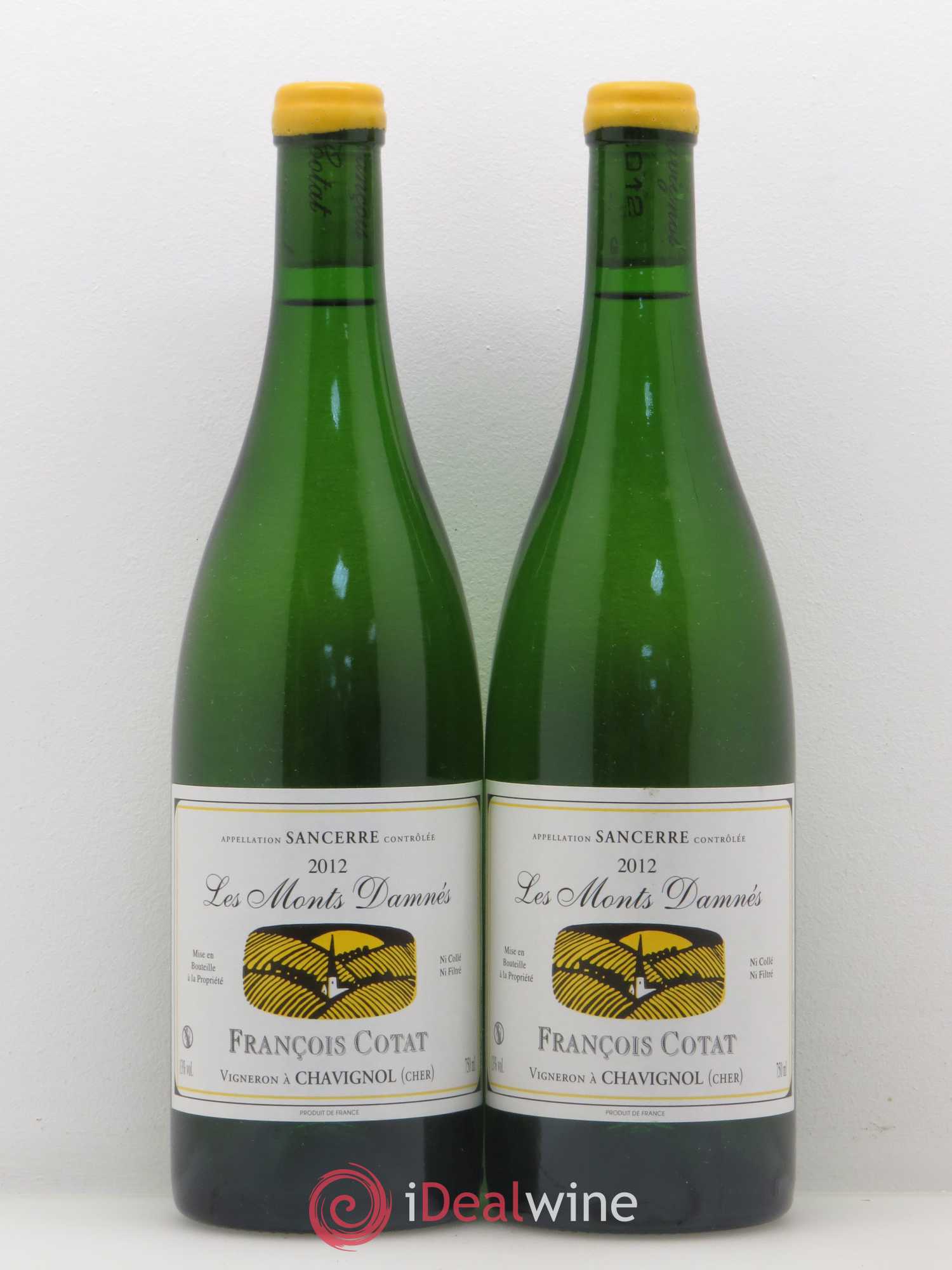 Sancerre Les Monts Damnés François Cotat 2012 - Lot de 2 bouteilles - 0