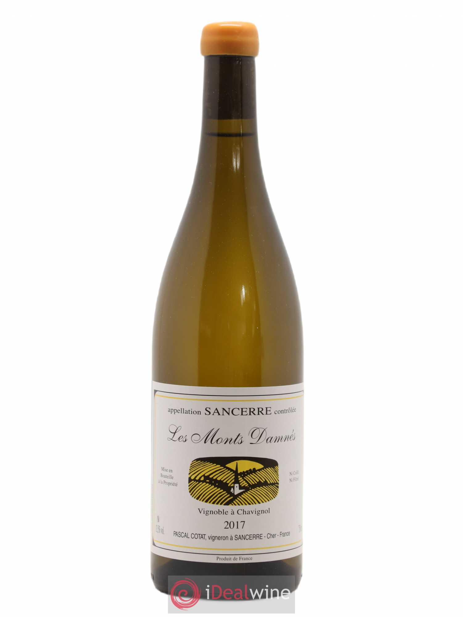 Sancerre Les Monts Damnés Pascal Cotat 2017 - Lot de 1 bouteille - 0