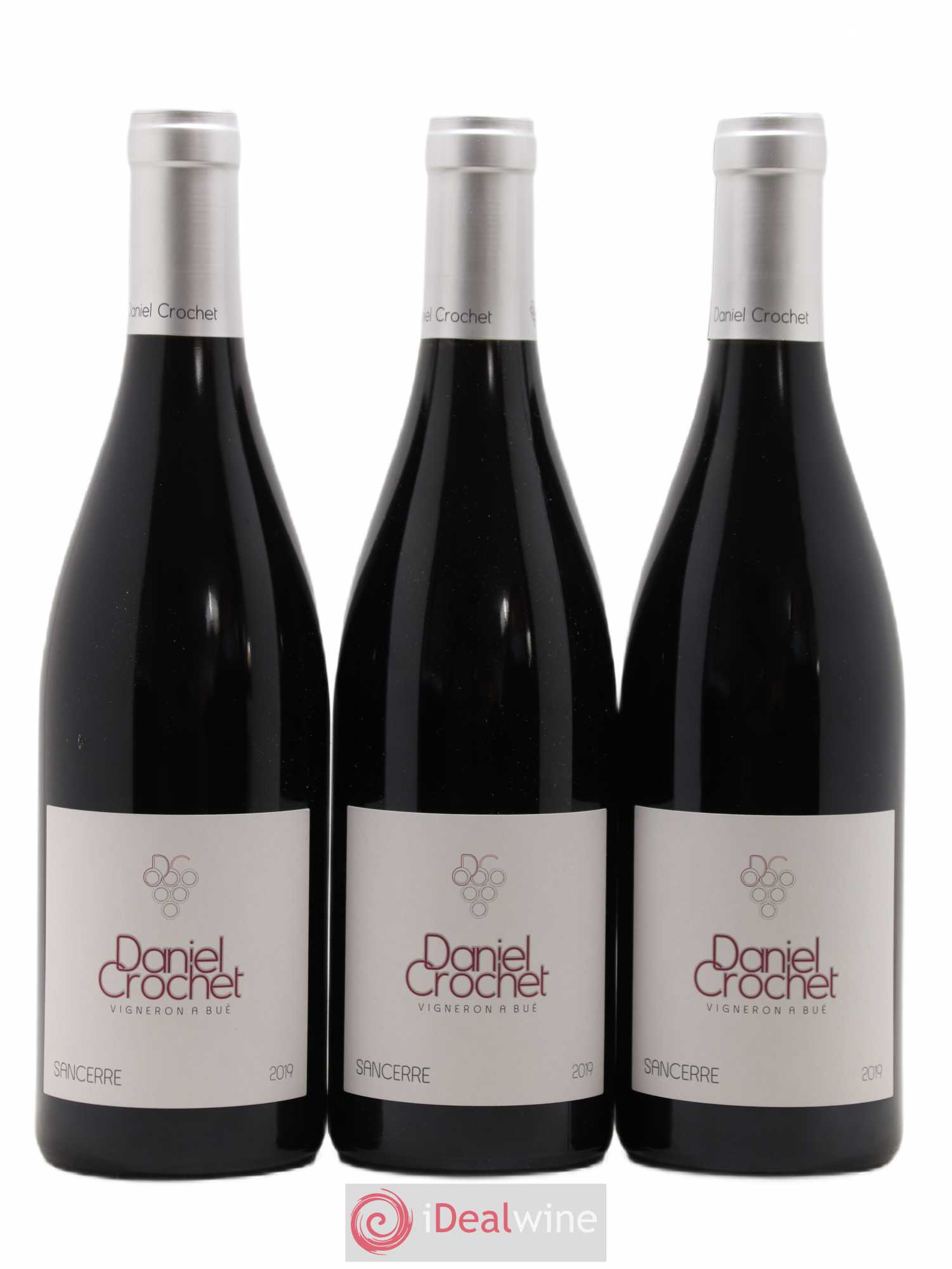 Sancerre Daniel Crochet (sans prix de réserve) 2019 - Lot de 3 bouteilles - 0