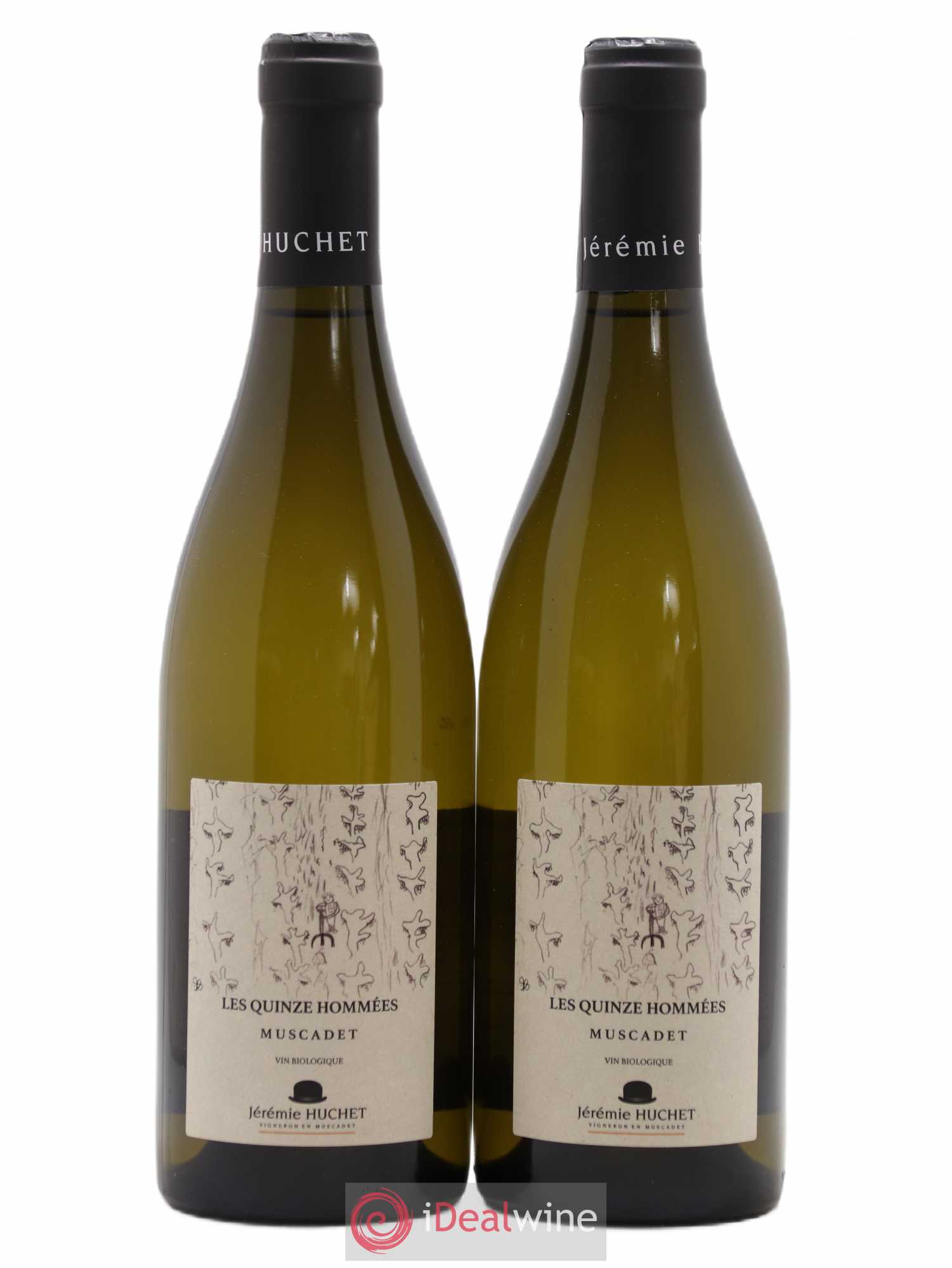 Muscadet Muscadet Domaine de la Chauvinière Jérémie Huche Les Quinze Hommées (sans prix de réserve) 2019 - Posten von 2 Flaschen - 0