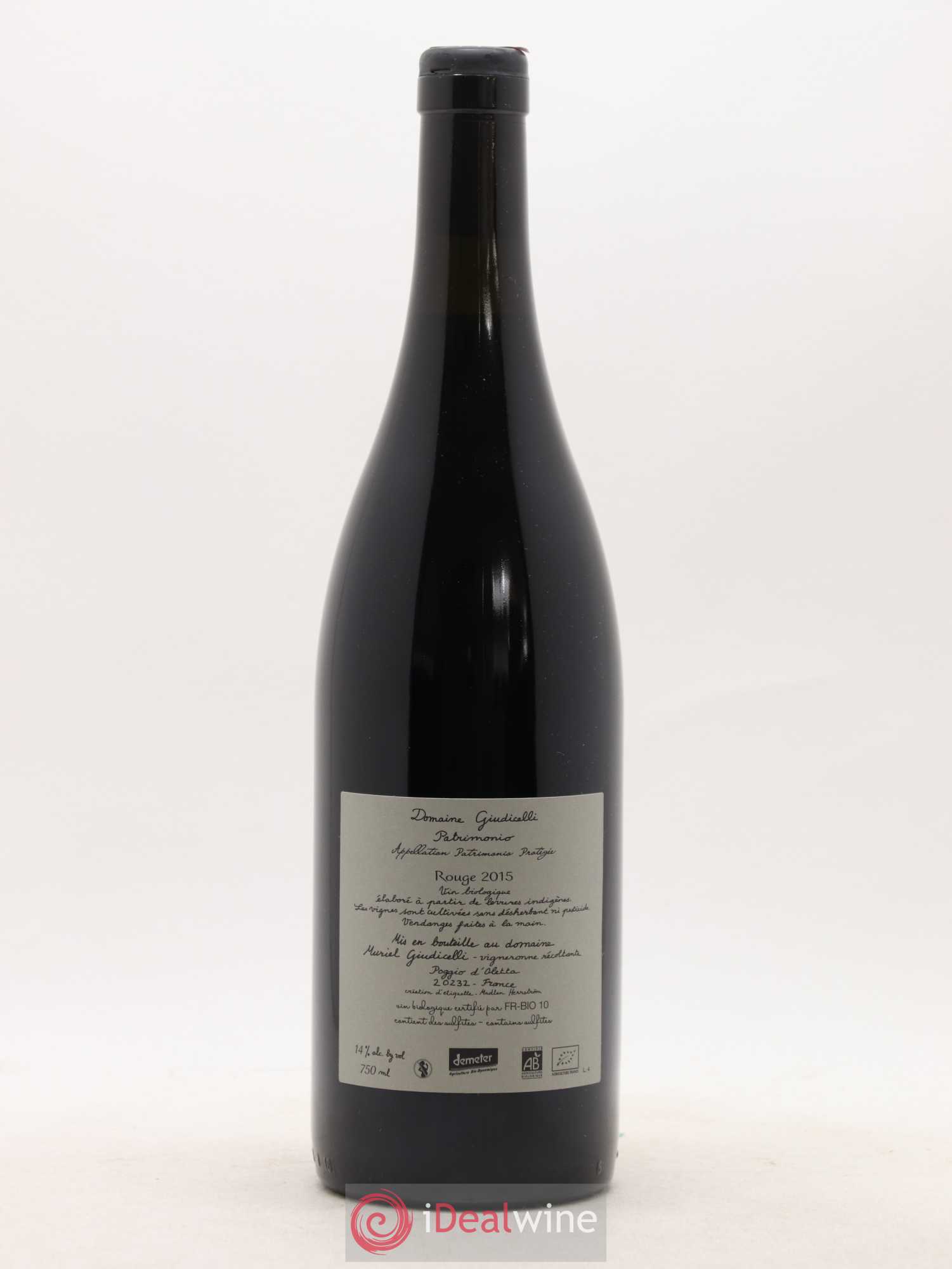 Patrimonio Domaine Giudicelli 2015 - Lot de 1 bouteille - 1