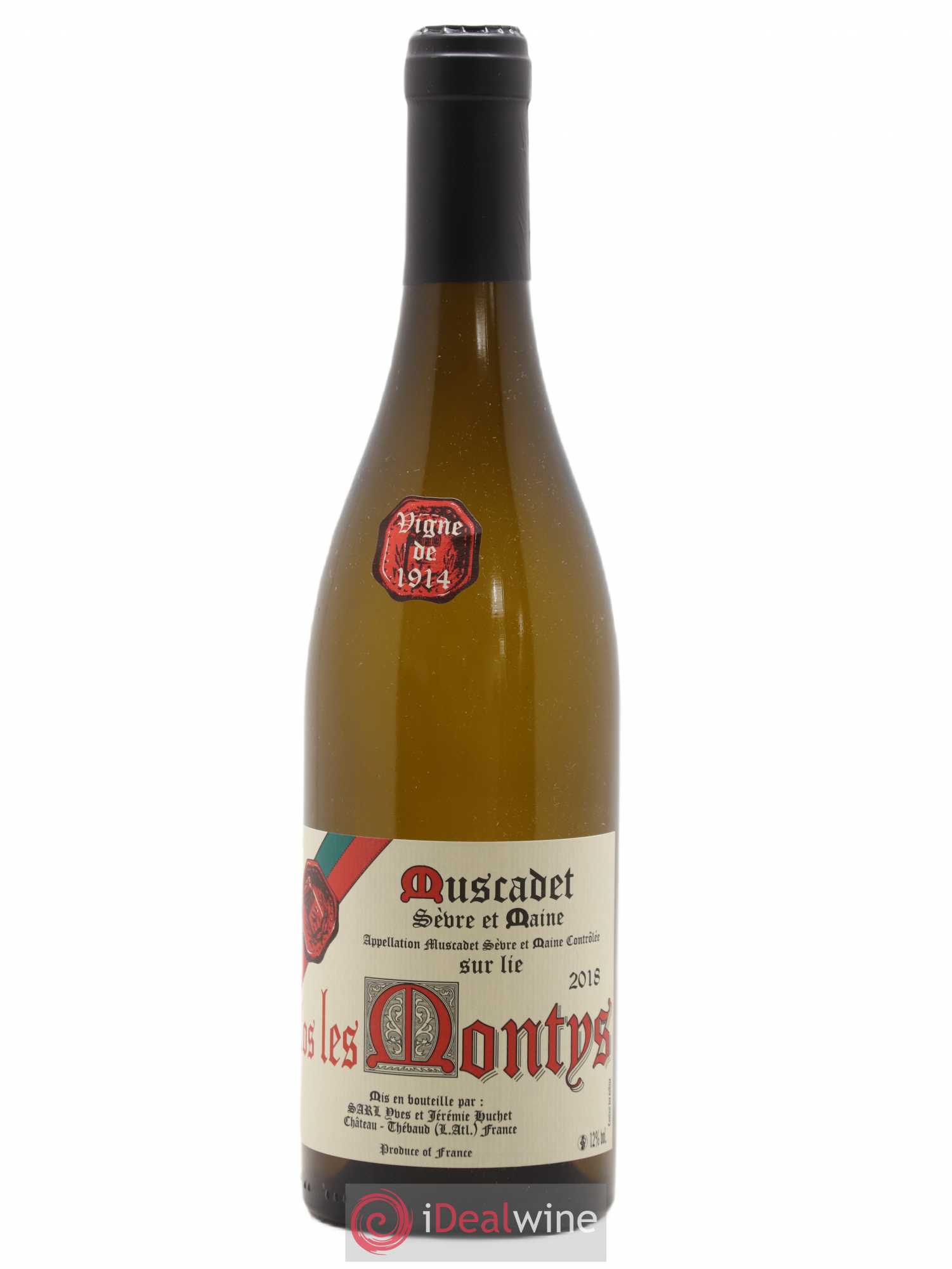Muscadet-Sèvre-et-Maine Domaine de la Chauvinière (Jérémie Huchet) Clos Les Montys (sans prix de réserve) 2018 - Posten von 1 Flasche - 0