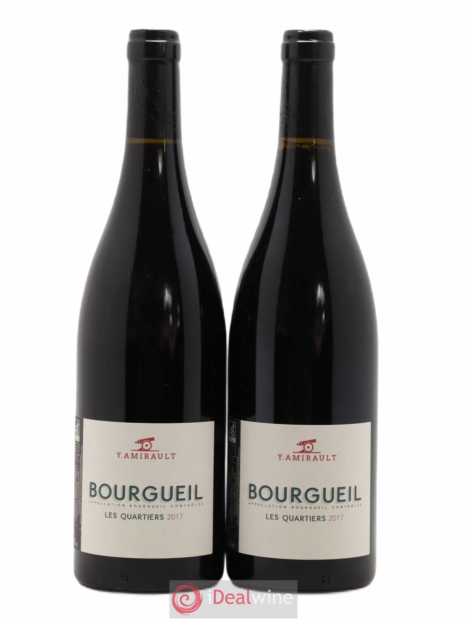 Bourgueil Les Quartiers Yannick Amirault (Domaine) (sans prix de réserve) 2017 - Lot de 2 bouteilles - 0