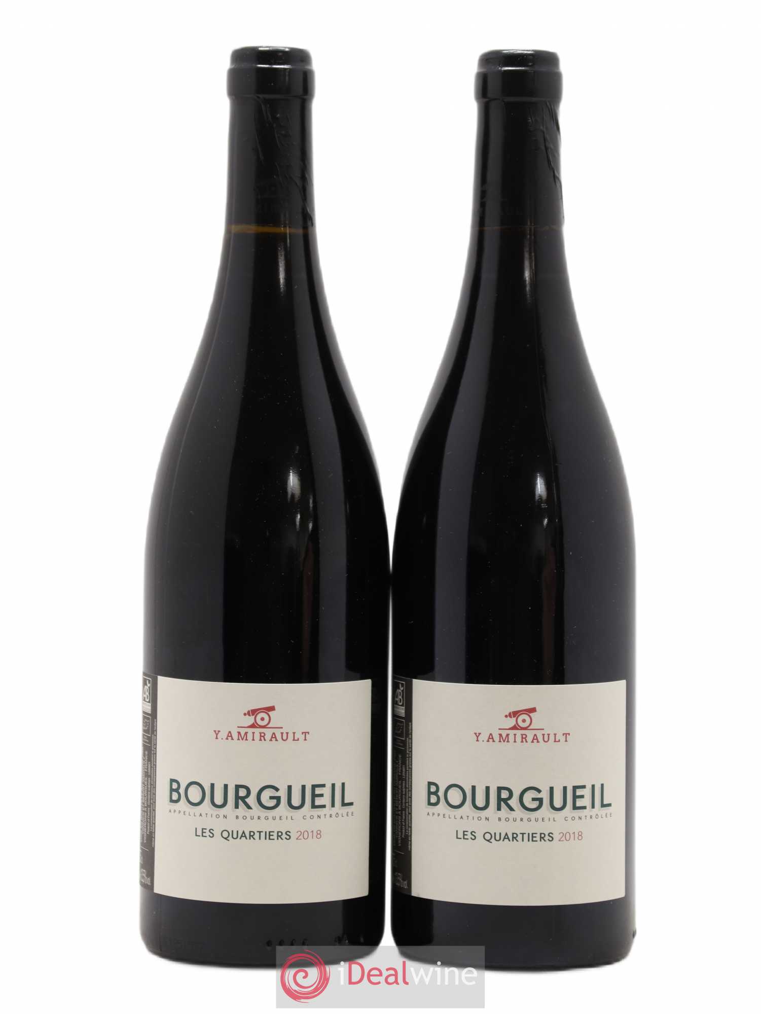 Bourgueil Les Quartiers Yannick Amirault (Domaine) 2018 - Lot de 2 bouteilles - 0