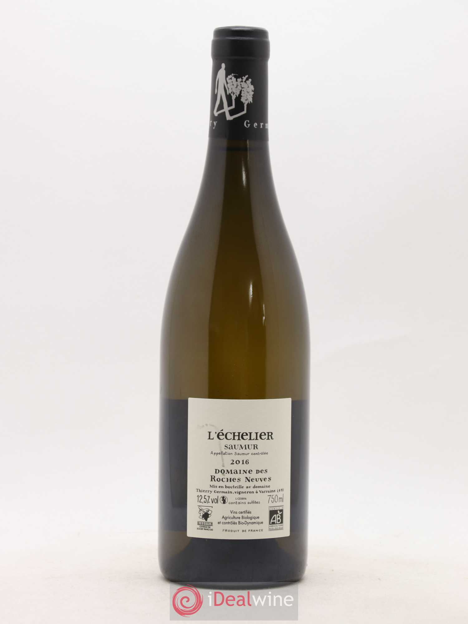 Saumur l'Echelier Domaine des Roches Neuves - Thierry Germain (sans prix de réserve) 2016 - Lot de 1 bouteille - 1