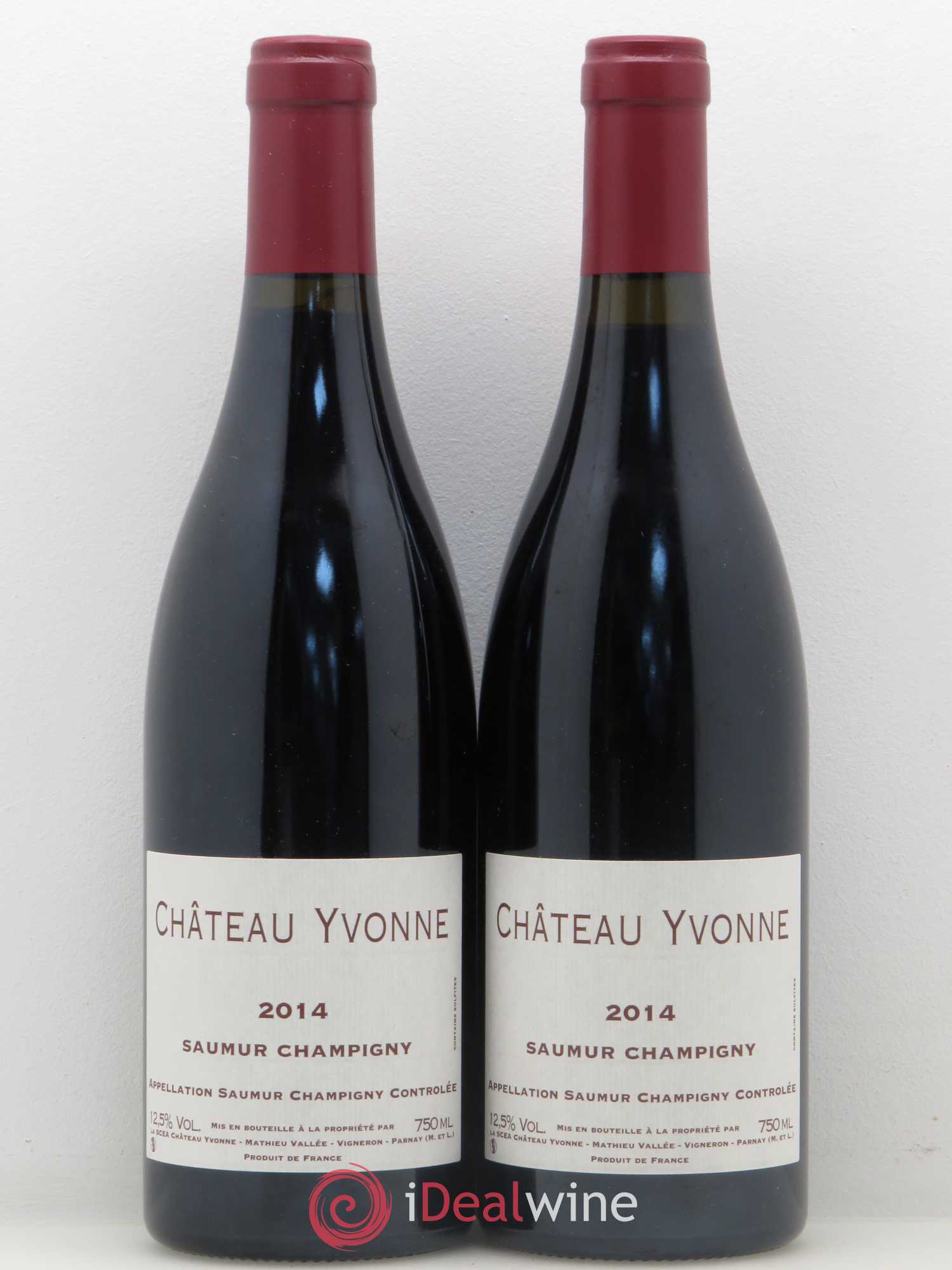Saumur-Champigny Château Yvonne 2014 - Lot de 2 bouteilles - 0