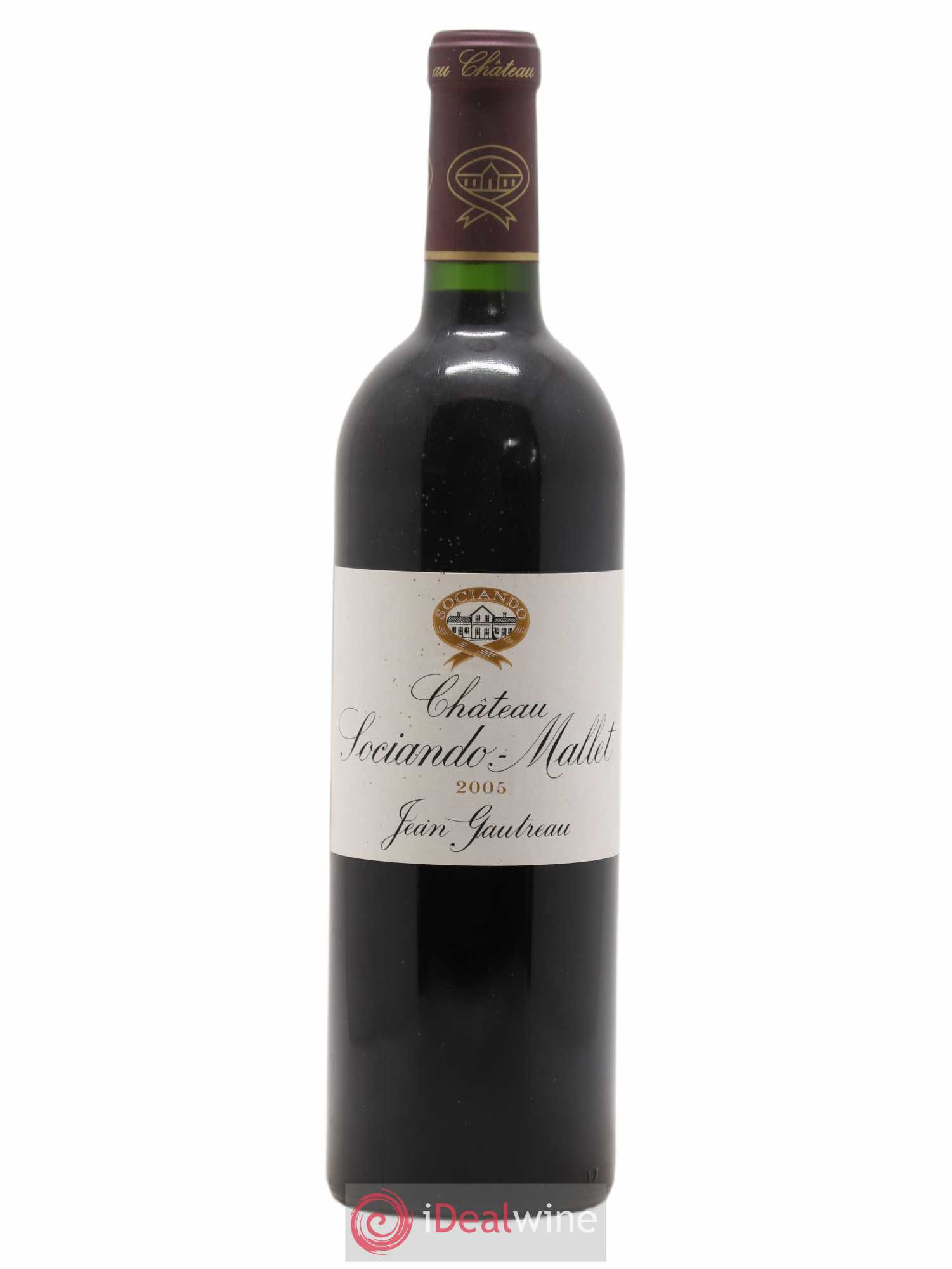 Château Sociando Mallet (sans prix de réserve) 2005 - Lot de 1 bouteille - 0