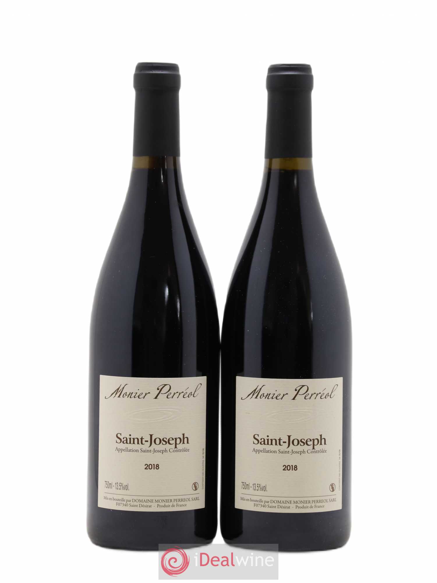 Saint-Joseph Monier Perreol (sans prix de réserve) 2018 - Posten von 2 Flaschen - 0