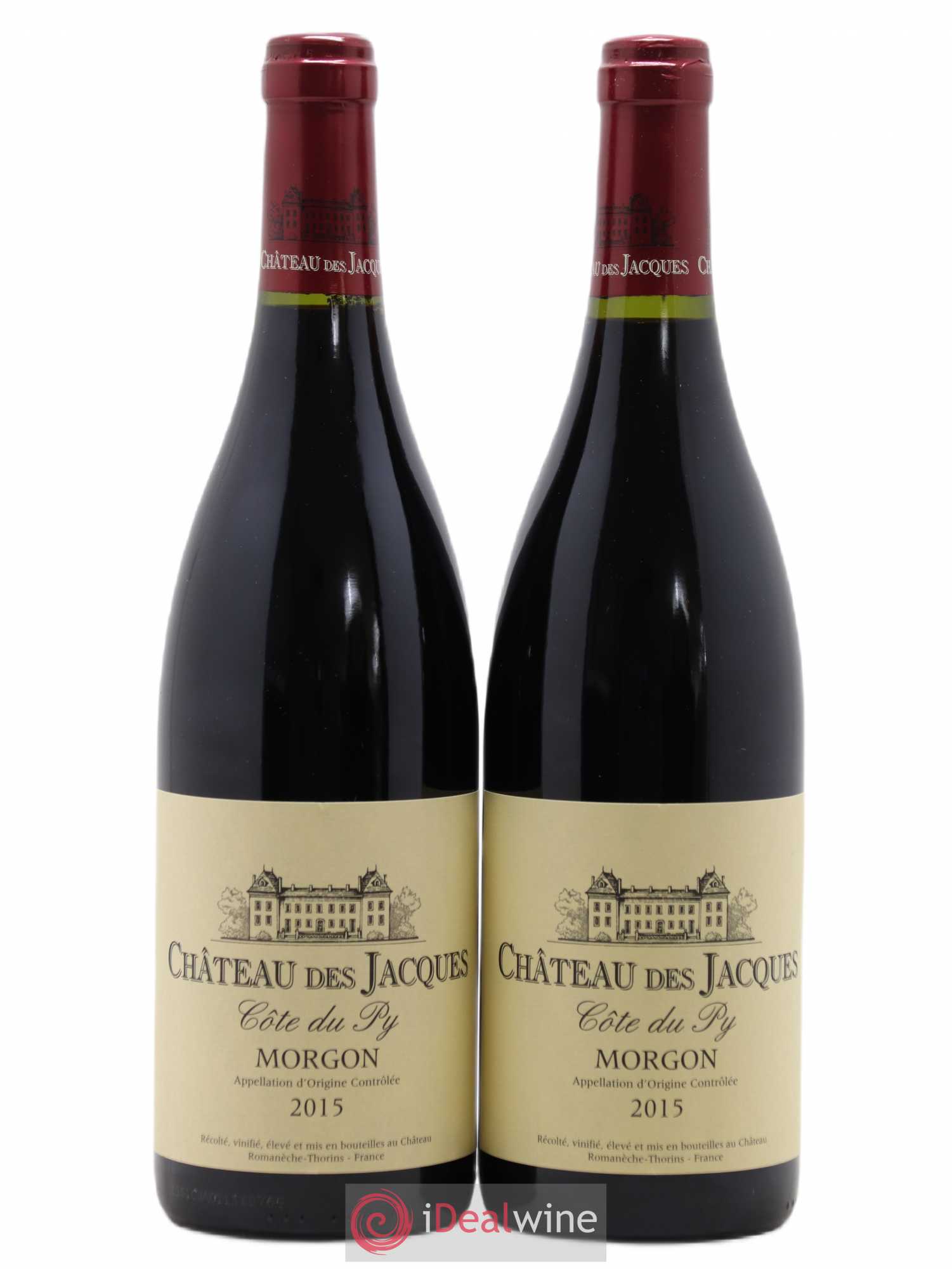 Morgon Côte du Py Château des Jacques 2015 - Lot de 2 bouteilles - 0