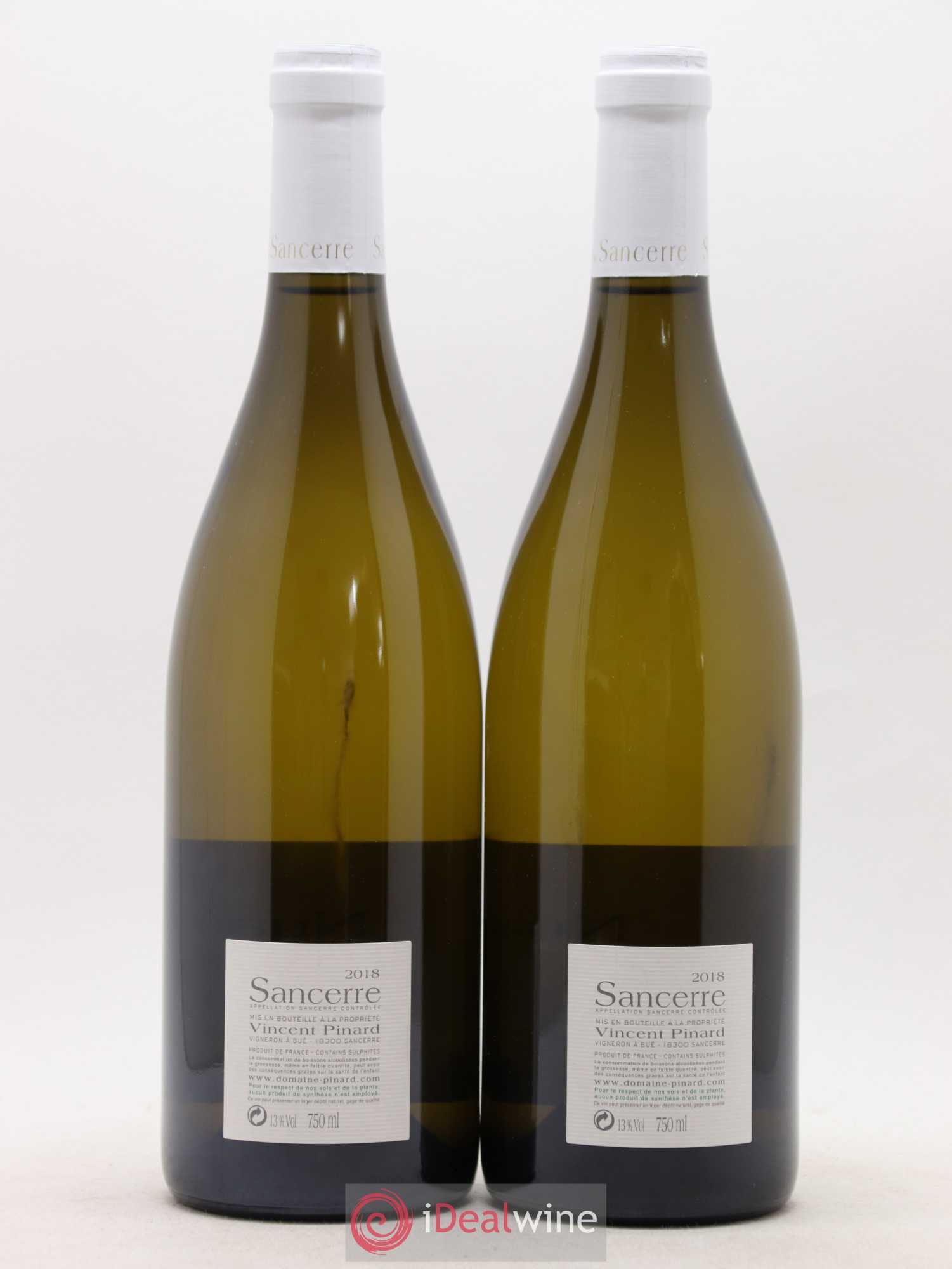 Sancerre Nuance Vincent Pinard 2018 - Lot de 2 bouteilles - 1