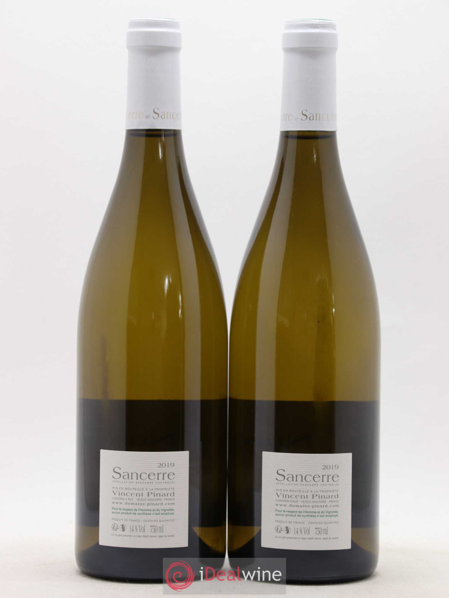 Sancerre Nuance Vincent Pinard 2019 - Lot de 2 bouteilles - 1