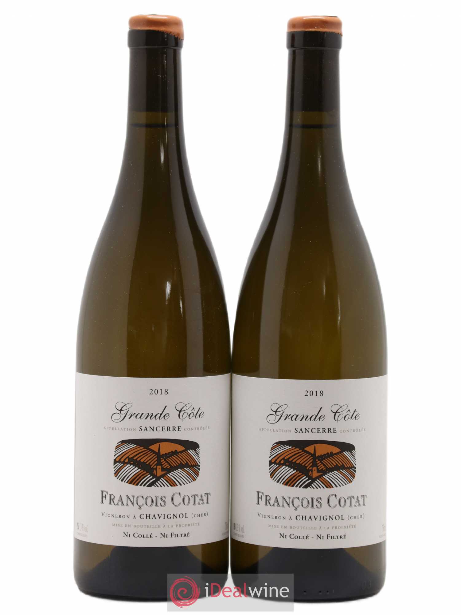 Sancerre La Grande Côte François Cotat 2018 - Lot de 2 bouteilles - 0