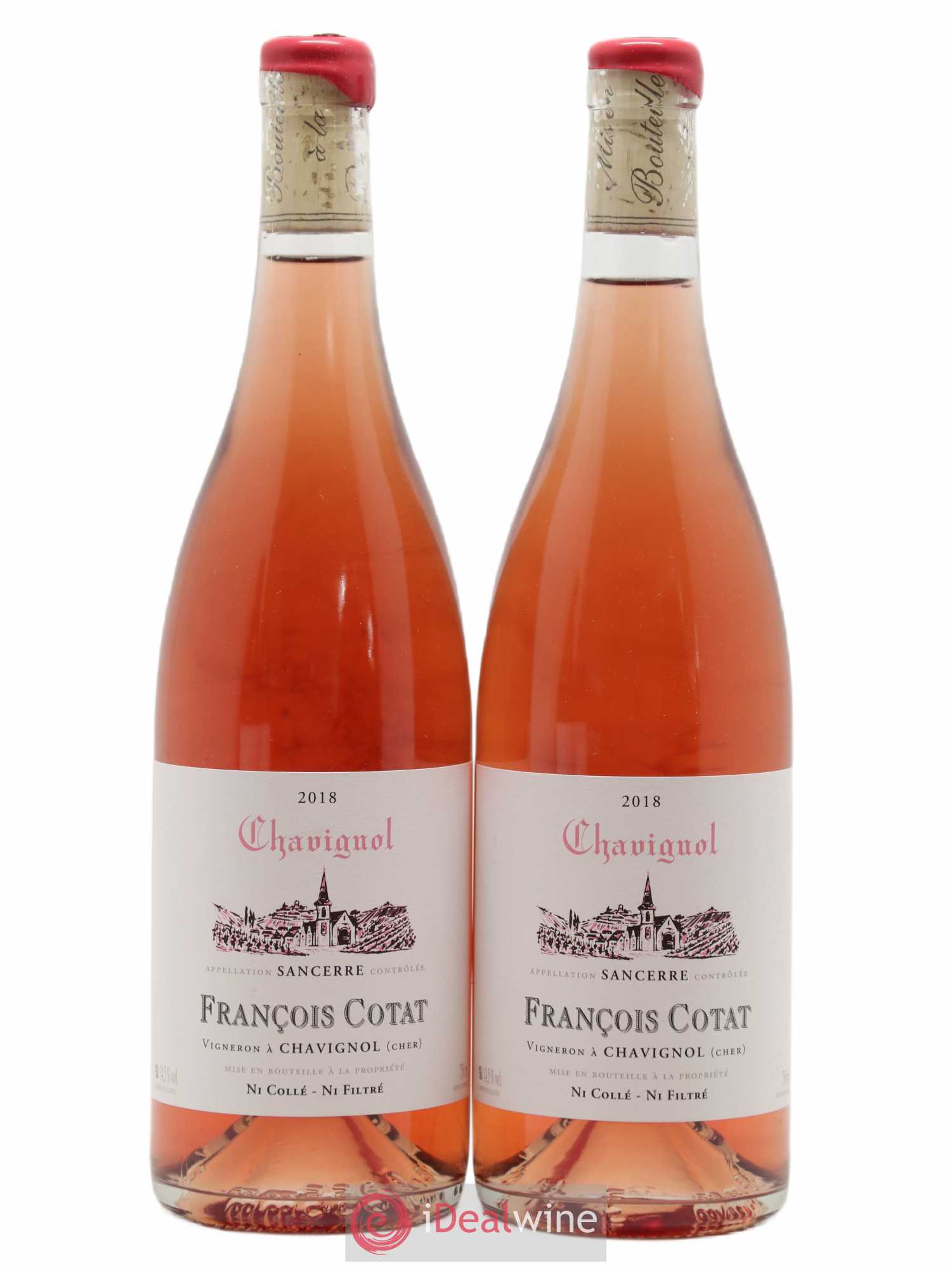 Sancerre François Cotat Chavignol 2018 - Lot de 2 bouteilles - 0