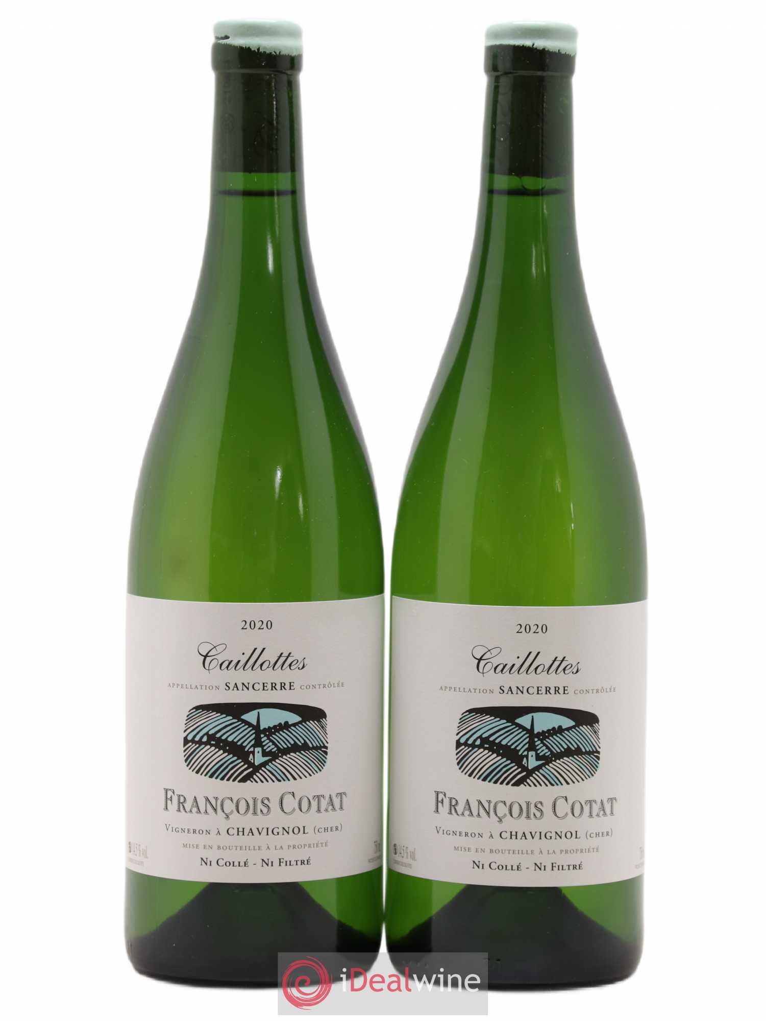 Sancerre Les Caillottes François Cotat 2020 - Lot de 2 bouteilles - 0