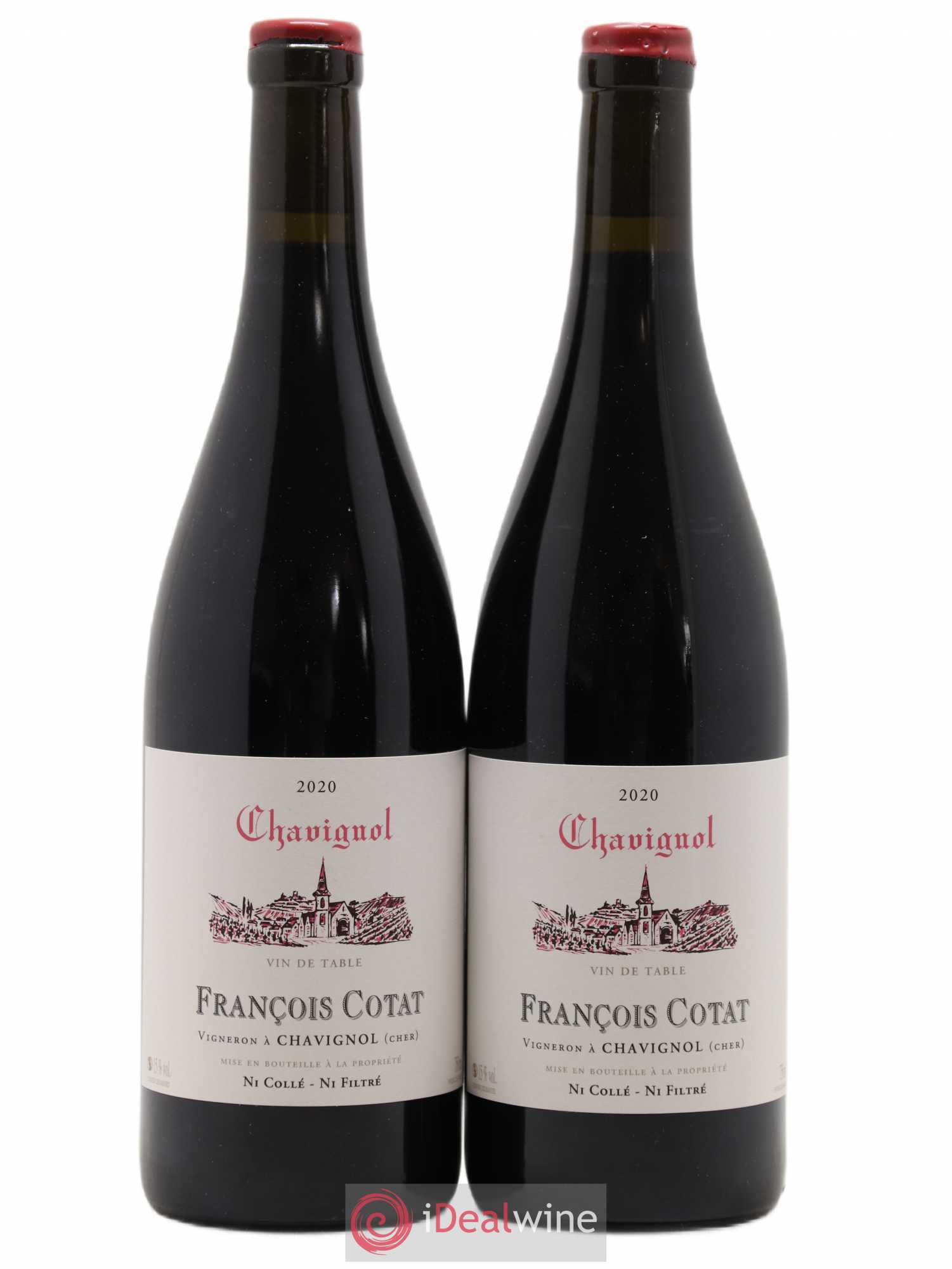 Vin de table - Chavignol François Cotat 2020 - Lot de 2 bouteilles - 0
