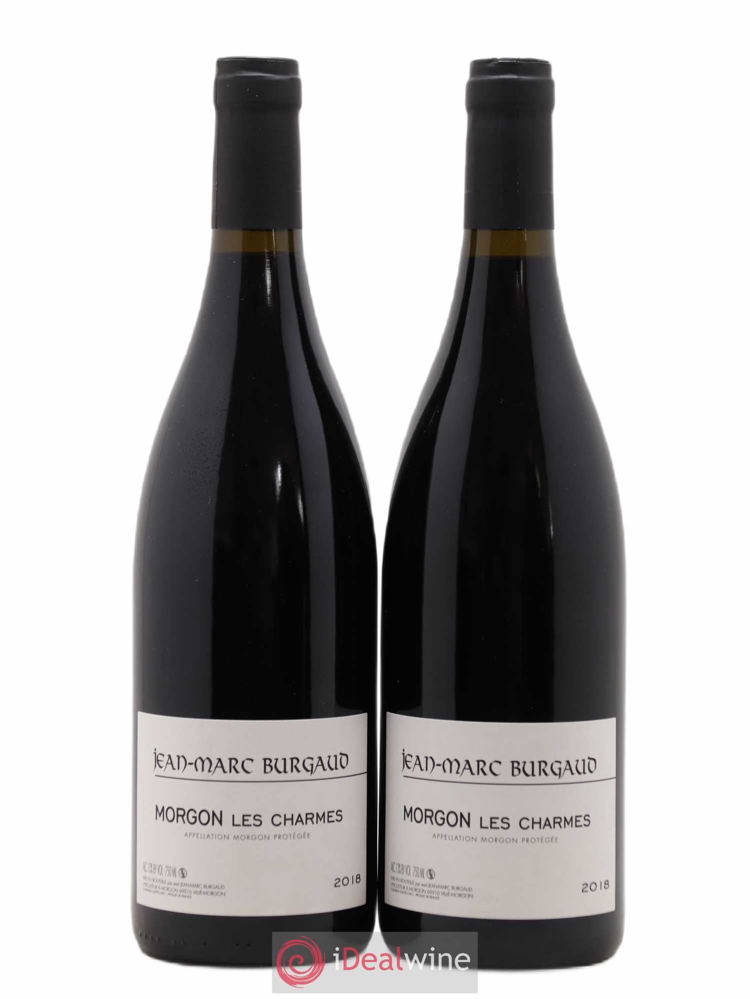 Morgon Les Charmes Jean-Marc Burgaud (Domaine) 2018 - Lot de 2 bouteilles - 0