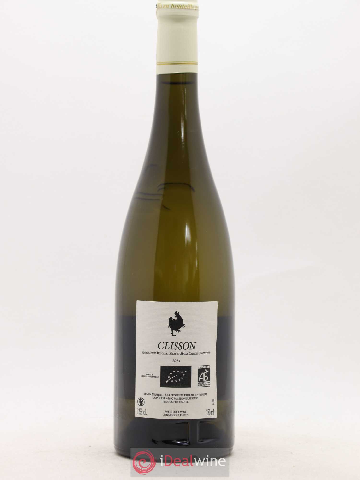 Muscadet Clisson Muscadet Domaine de la Pépière (sans prix de réserve) 2014 - Lot de 1 bouteille - 1