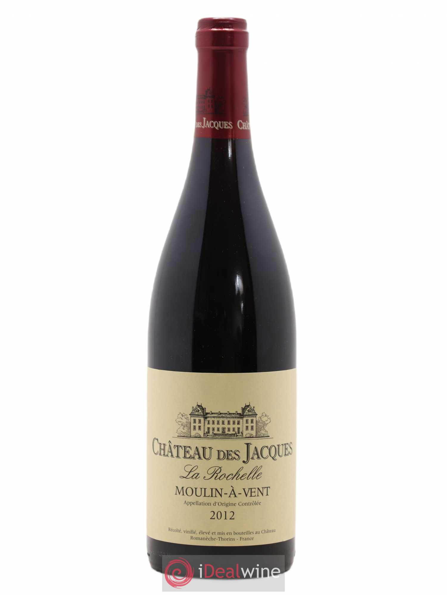 Moulin-à-Vent La Rochelle Château des Jacques (sans prix de réserve) 2012 - Lot de 1 bouteille - 0