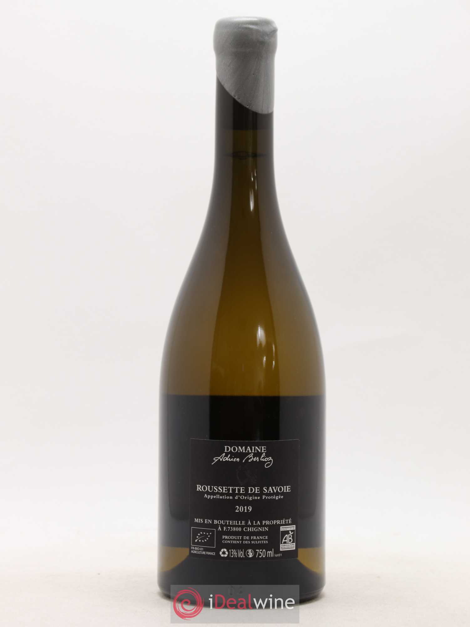 Vin de Savoie Chignin Gilles Berlioz Zulime (sans prix de réserve) 2019 - Posten von 1 Flasche - 1