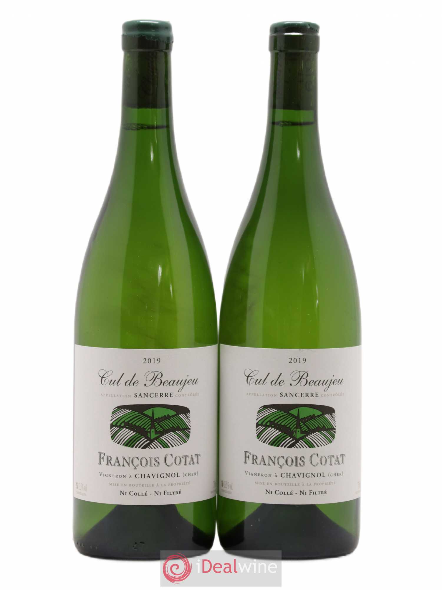 Sancerre Les Culs de Beaujeu François Cotat 2019 - Lot de 2 bouteilles - 0