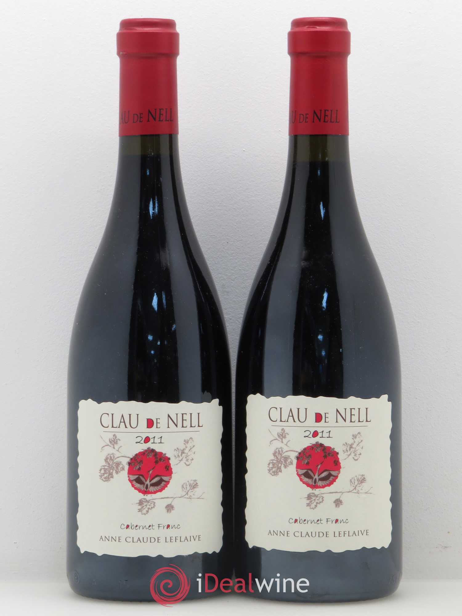 Anjou Cabernet franc Clau de Nell (sans prix de réserve) 2011 - Lot de 2 bouteilles - 0