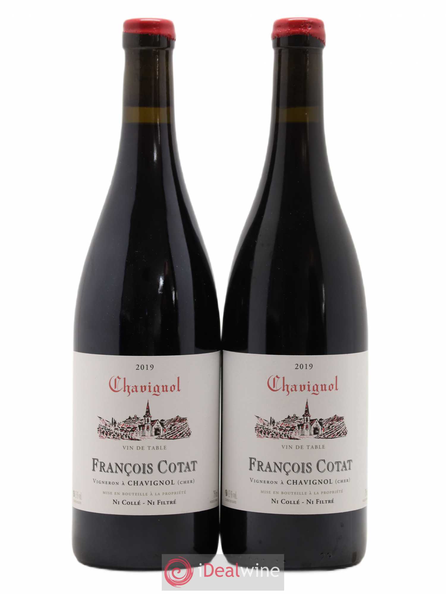 Vin de table - Chavignol François Cotat 2019 - Lot de 2 bouteilles - 0