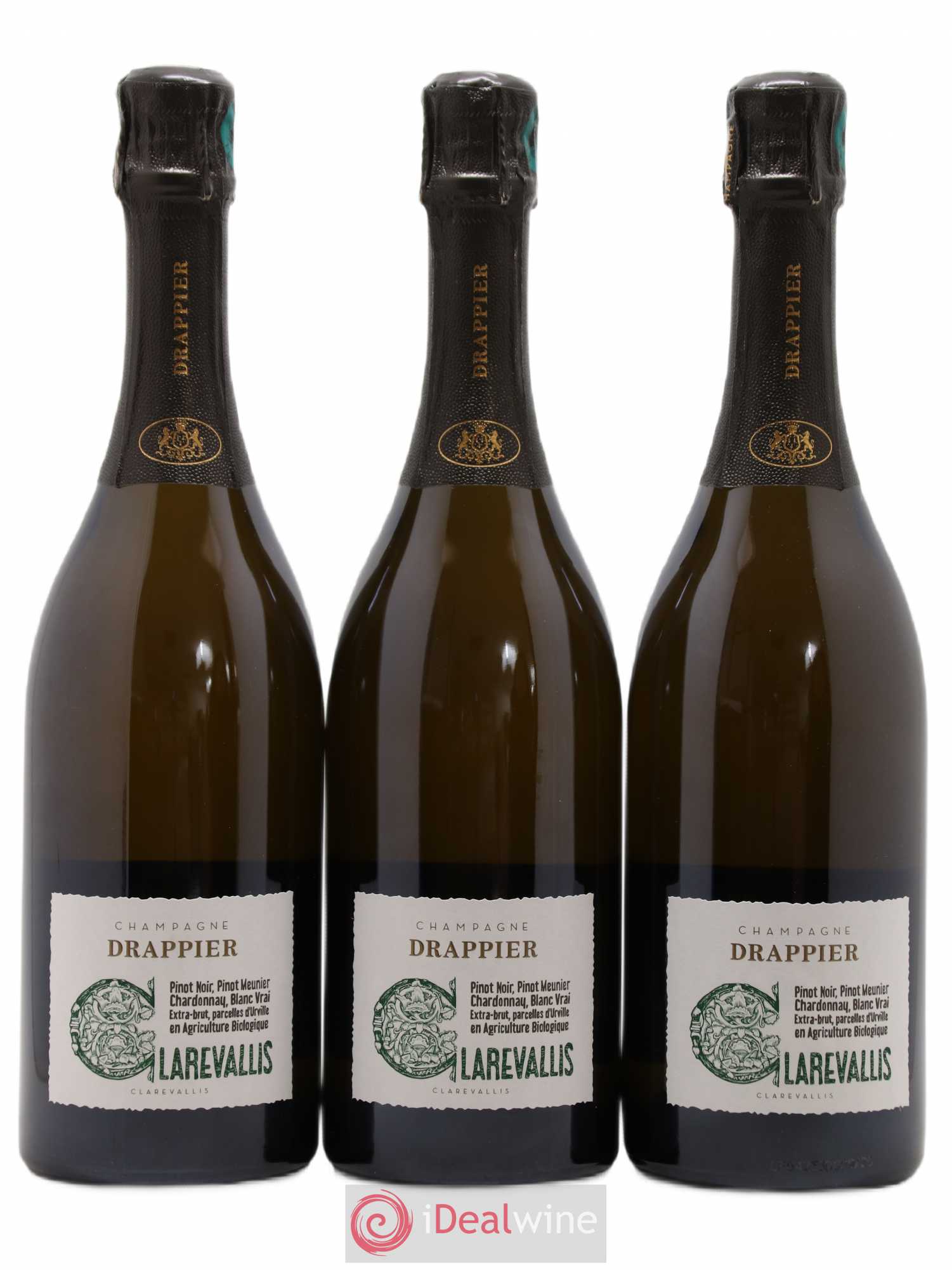 Clarevallis Extra-Brut Drappier - Lot de 3 bouteilles - 0
