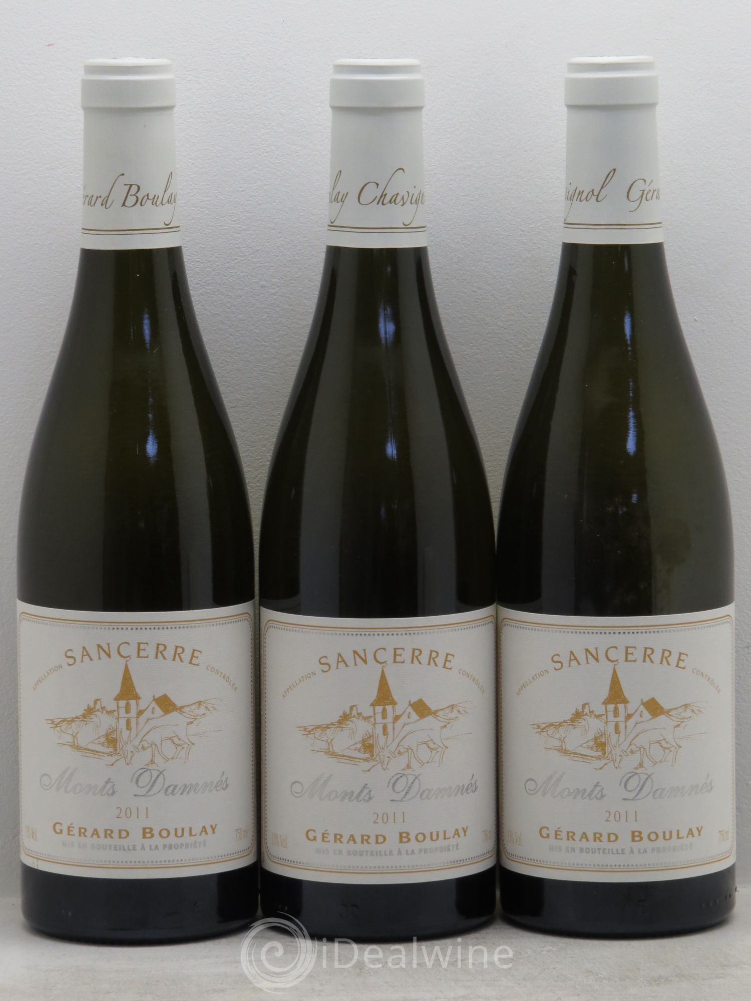 Sancerre Monts Damnés Gérard Boulay 2011 - Lot de 3 bouteilles - 0