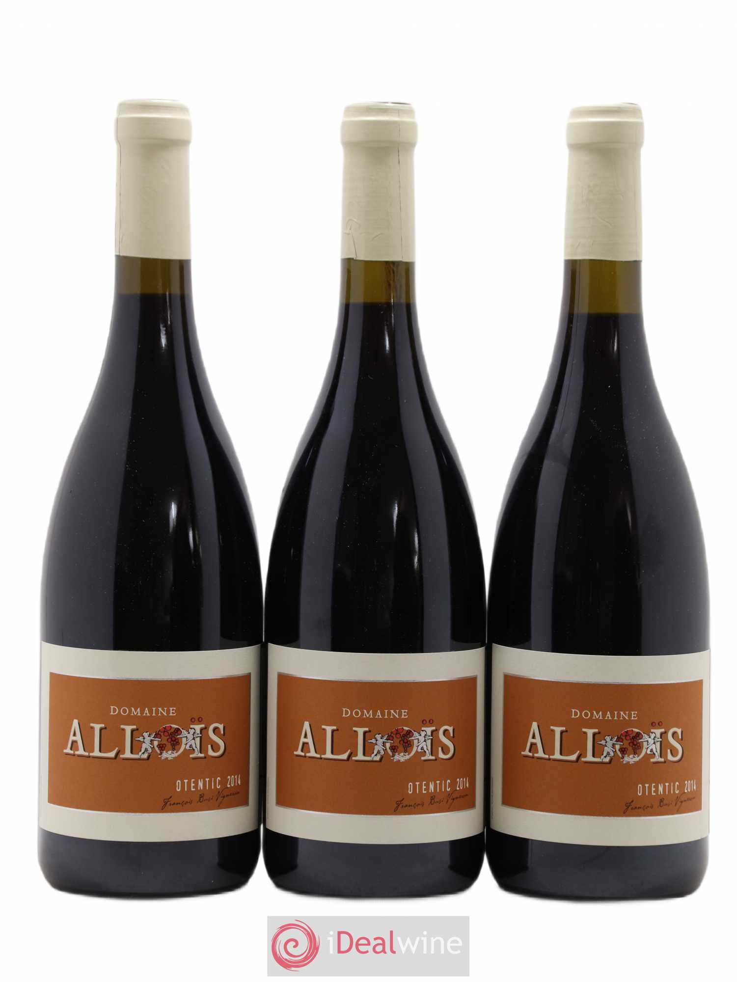Ventoux Ventoux Domaine Alloïs Otentic 2014 - Posten von 3 Flaschen - 0