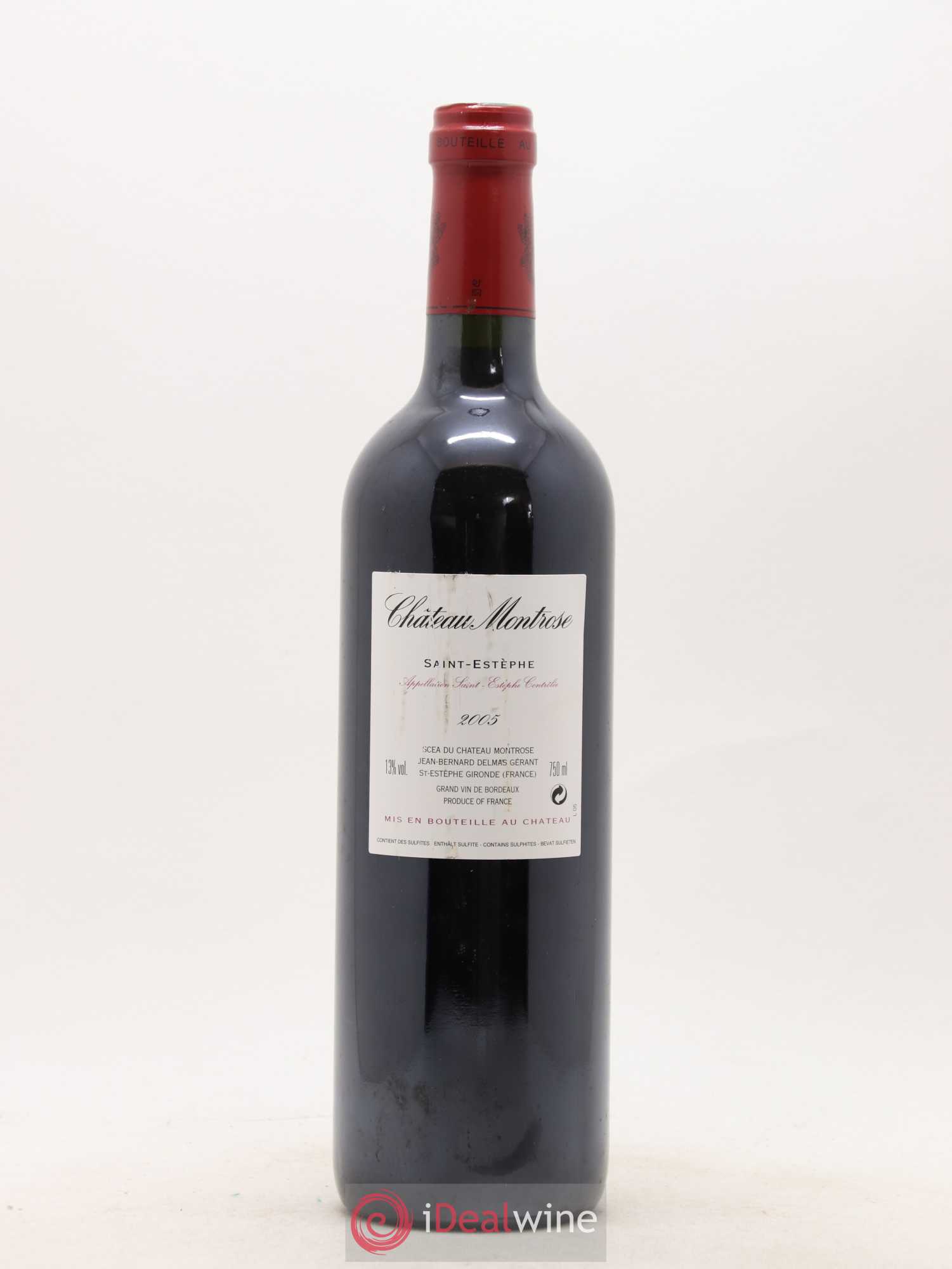 Château Montrose 2ème Grand Cru Classé 2005 - Lot de 1 bouteille - 1