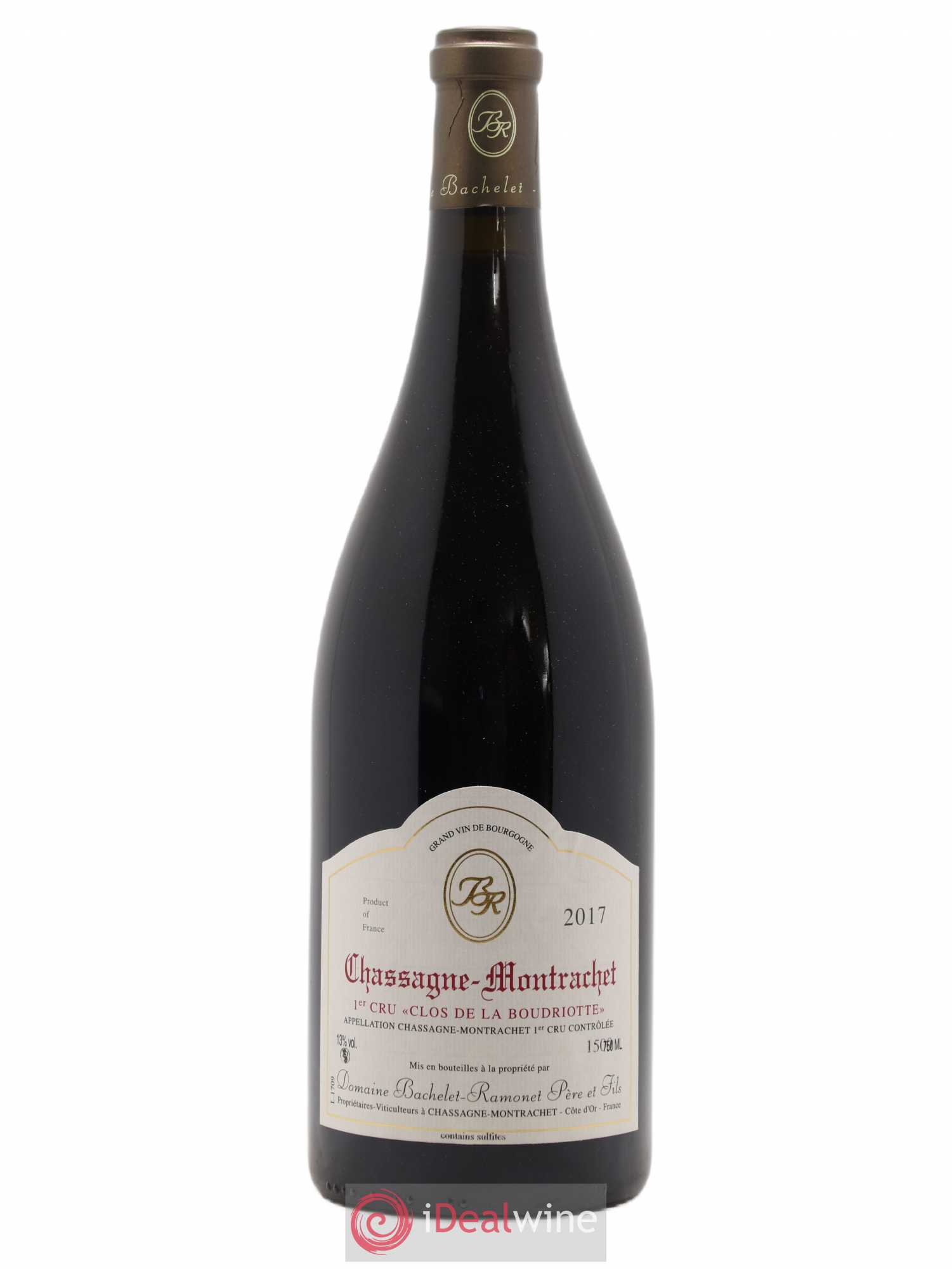 Chassagne-Montrachet 1er Cru Clos de la Boudriotte Bachelet-Ramonet (Domaine) 2017 - Lot de 1 magnum - 0