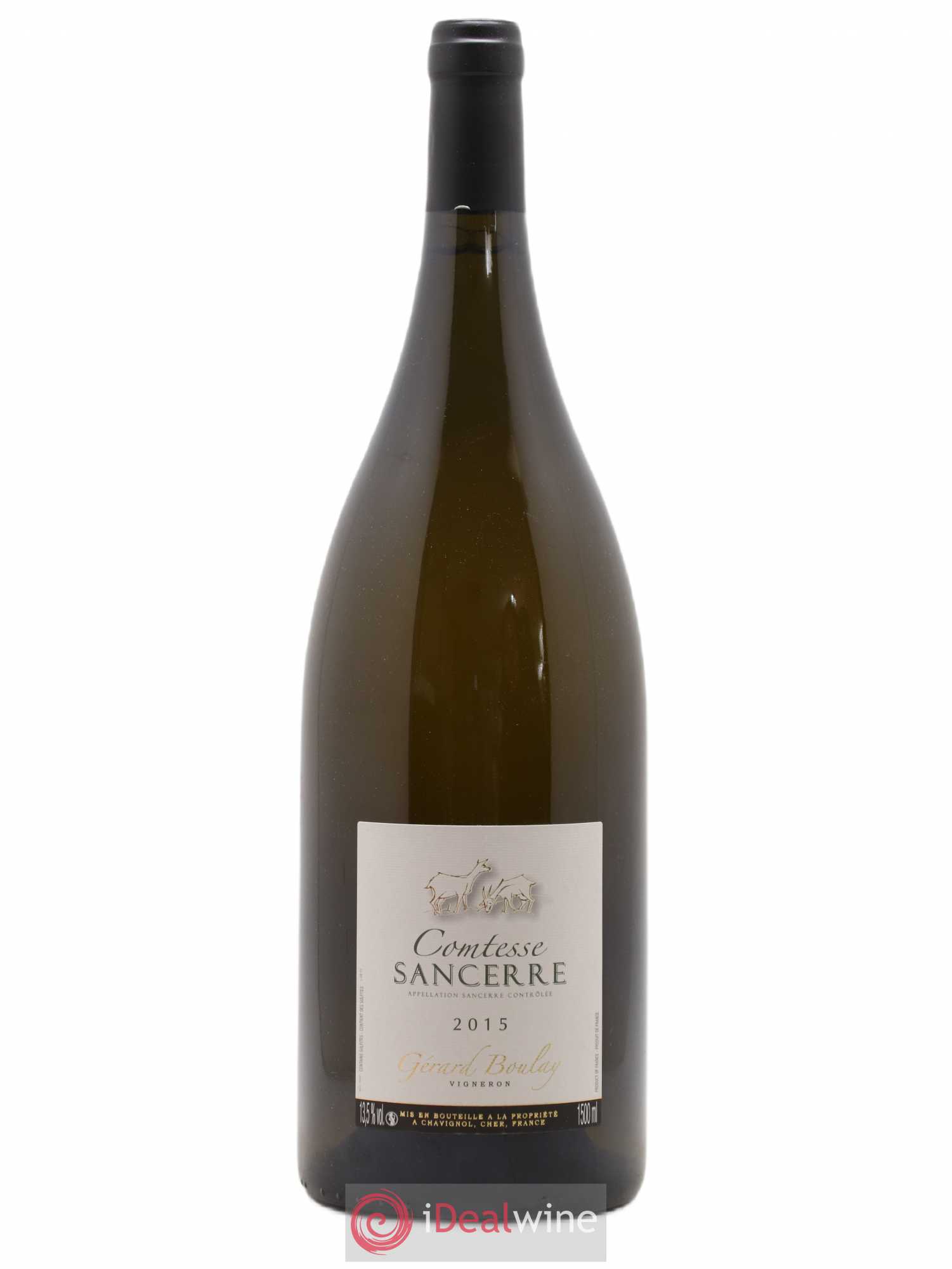 Sancerre Comtesse Gérard Boulay 2015 - Lot de 1 magnum - 0