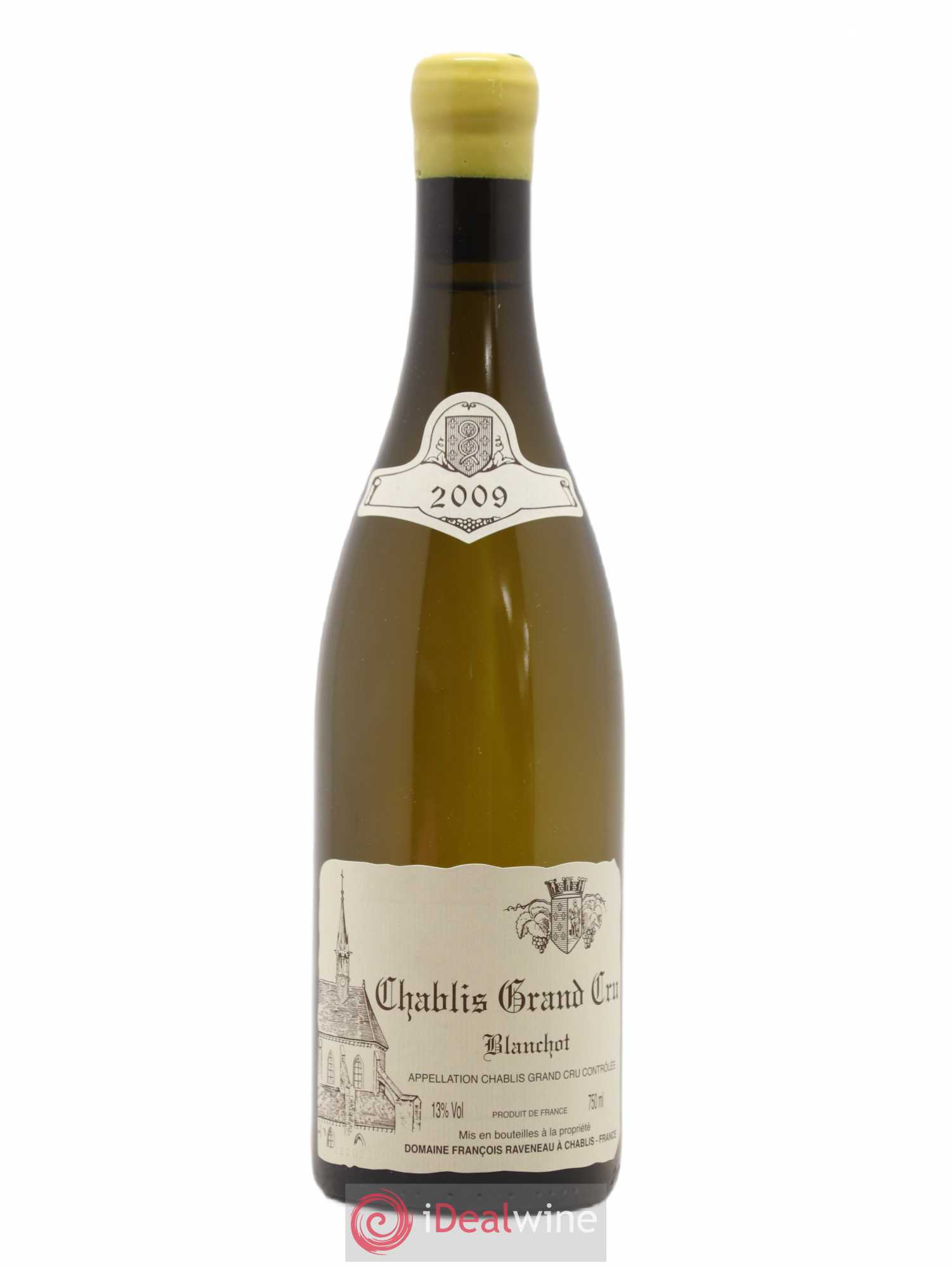 Chablis Grand Cru Blanchot Raveneau (Domaine) 2009 - Lot de 1 bouteille - 0