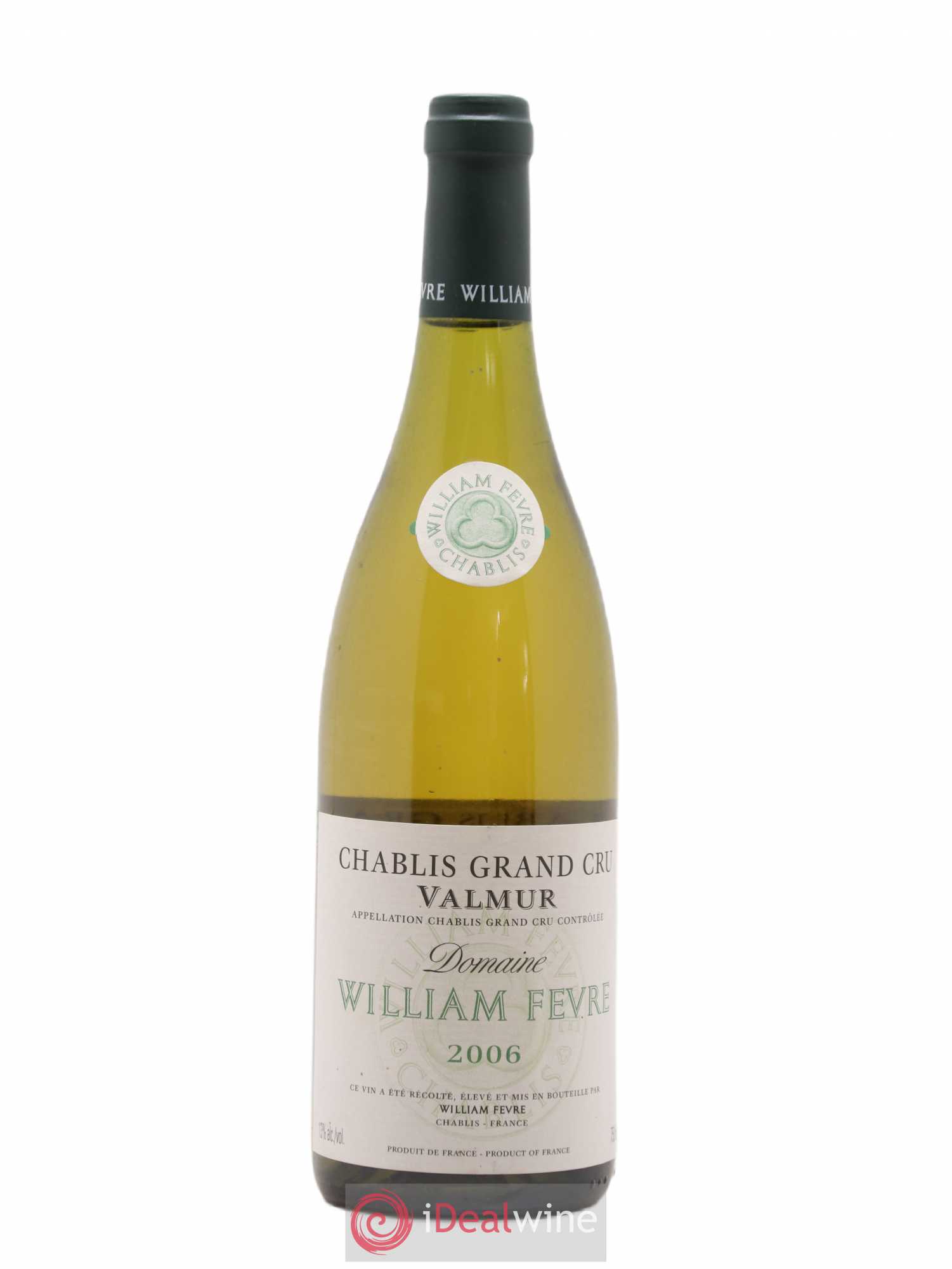 Chablis Grand Cru Valmur William Fèvre (sans prix de réserve) 2006 - Lot de 1 bouteille - 0