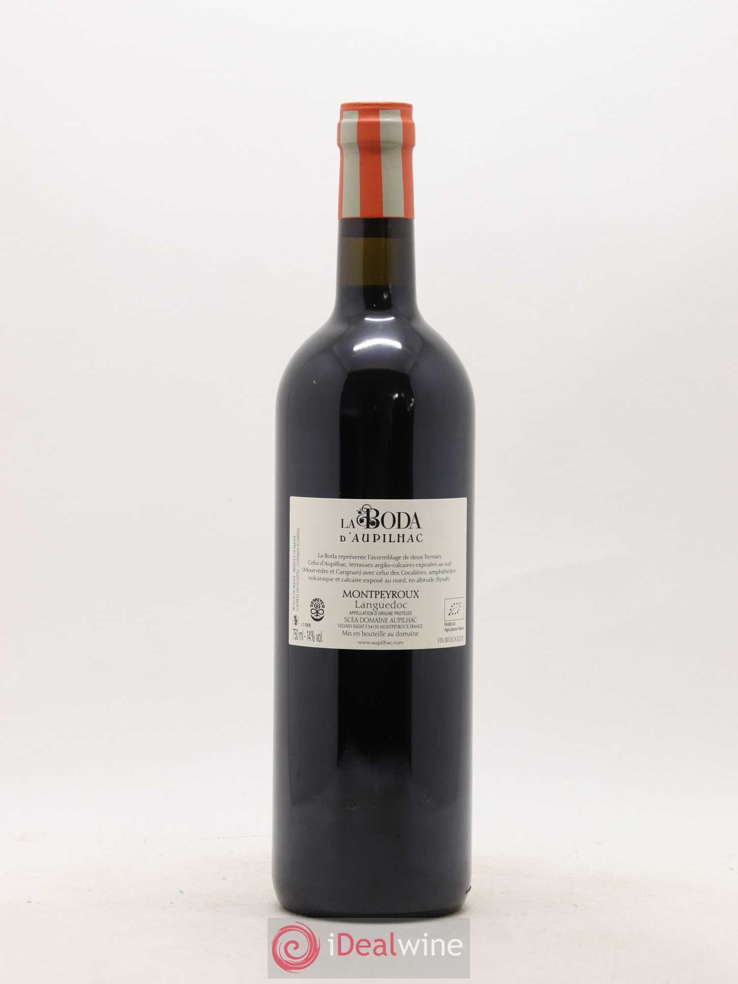 Languedoc Montpeyroux Aupilhac (Domaine d') La Boda Sylvain Fadat 2017 - Lot de 1 bouteille - 1