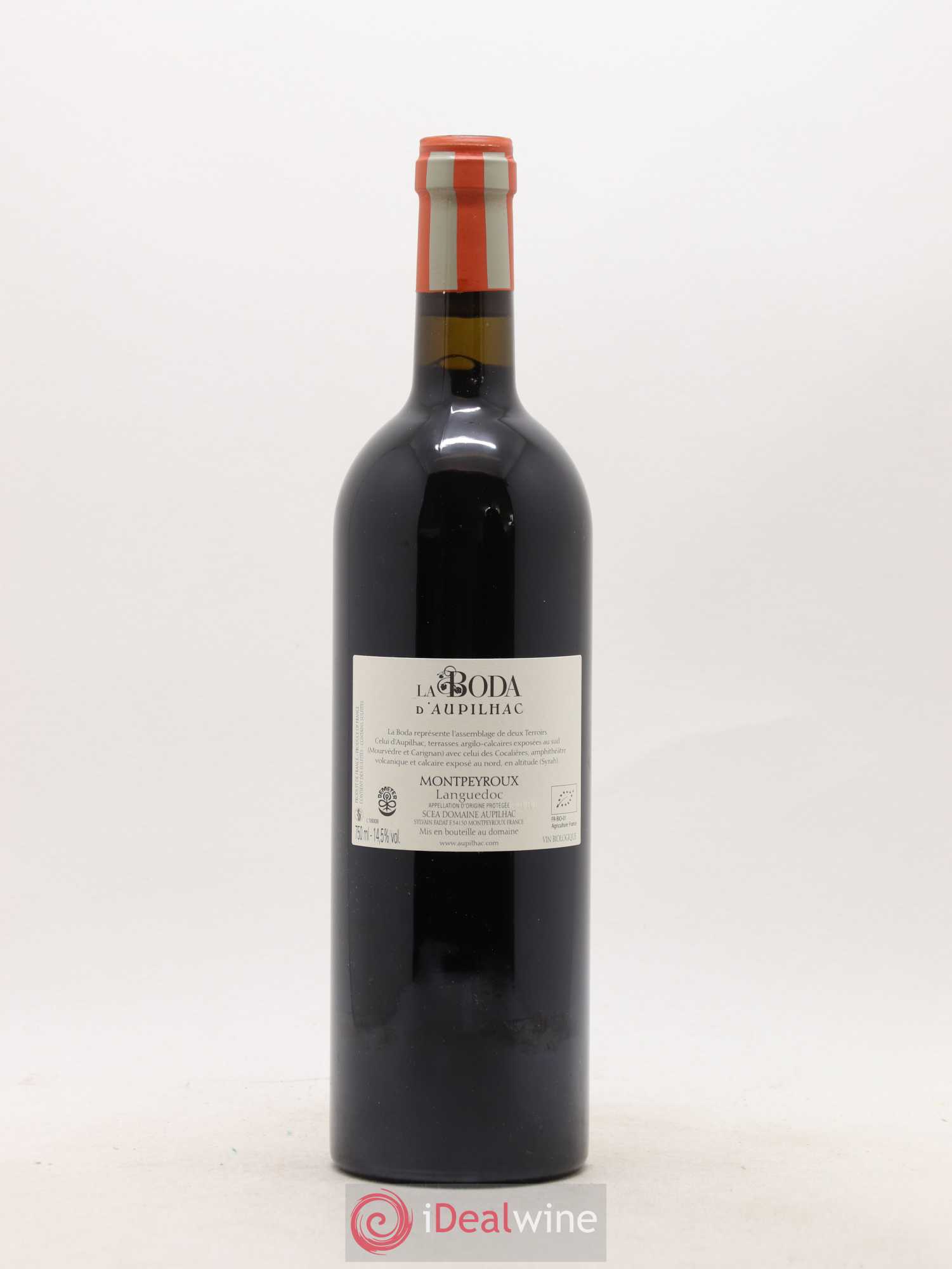 Languedoc Montpeyroux Aupilhac (Domaine d') La Boda Sylvain Fadat 2018 - Lot de 1 bouteille - 1