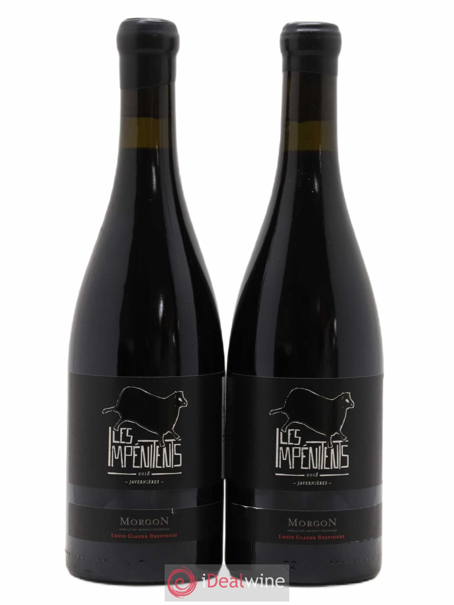 Morgon Javernières Les Impénitents Louis-Claude Desvignes 2018 - Lot de 2 bouteilles - 0