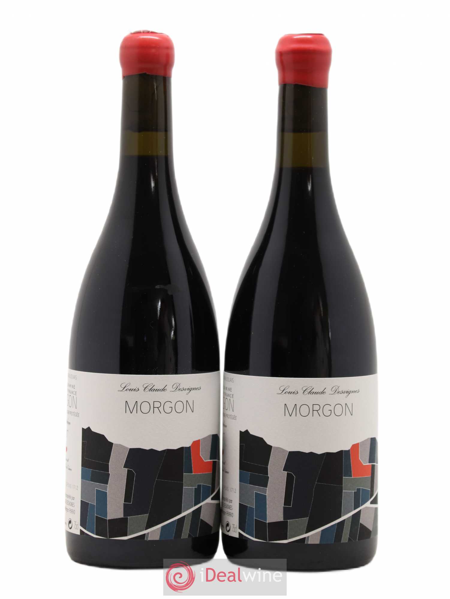 Morgon Montpelain Louis-Claude Desvignes (sans prix de réserve) 2017 - Lot de 2 bouteilles - 0