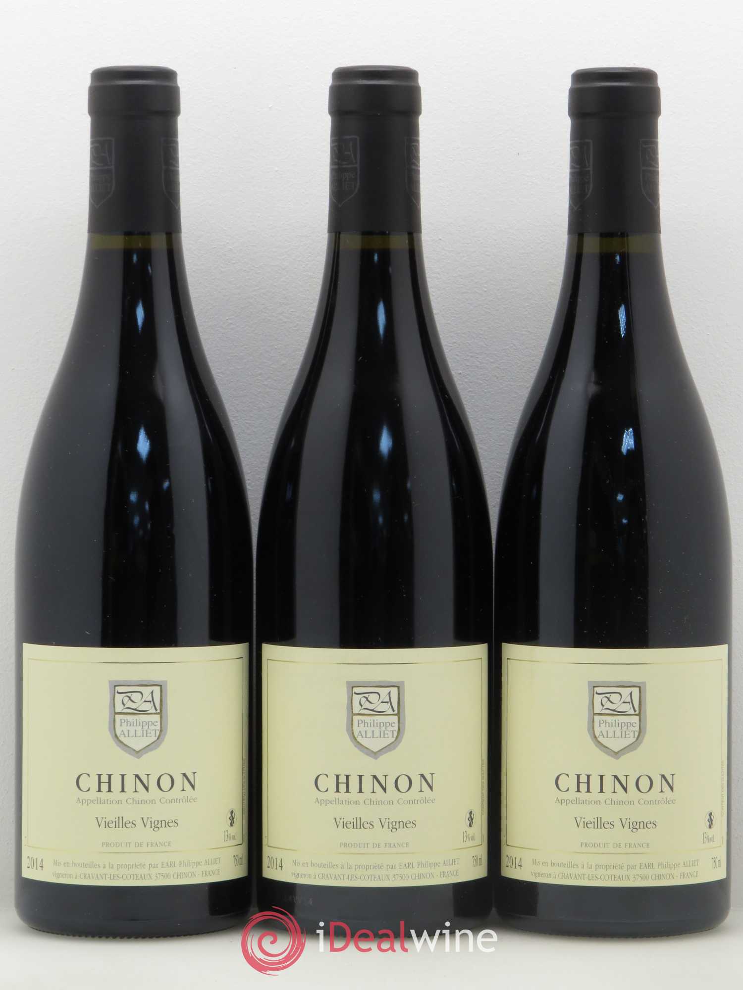 Chinon Vieilles Vignes Philippe Alliet 2014 - Lot de 6 bouteilles - 1