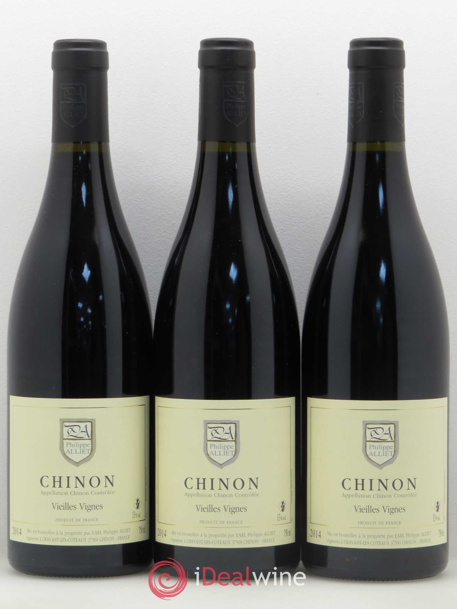 Chinon Vieilles Vignes Philippe Alliet 2014 - Lot de 6 bouteilles - 2