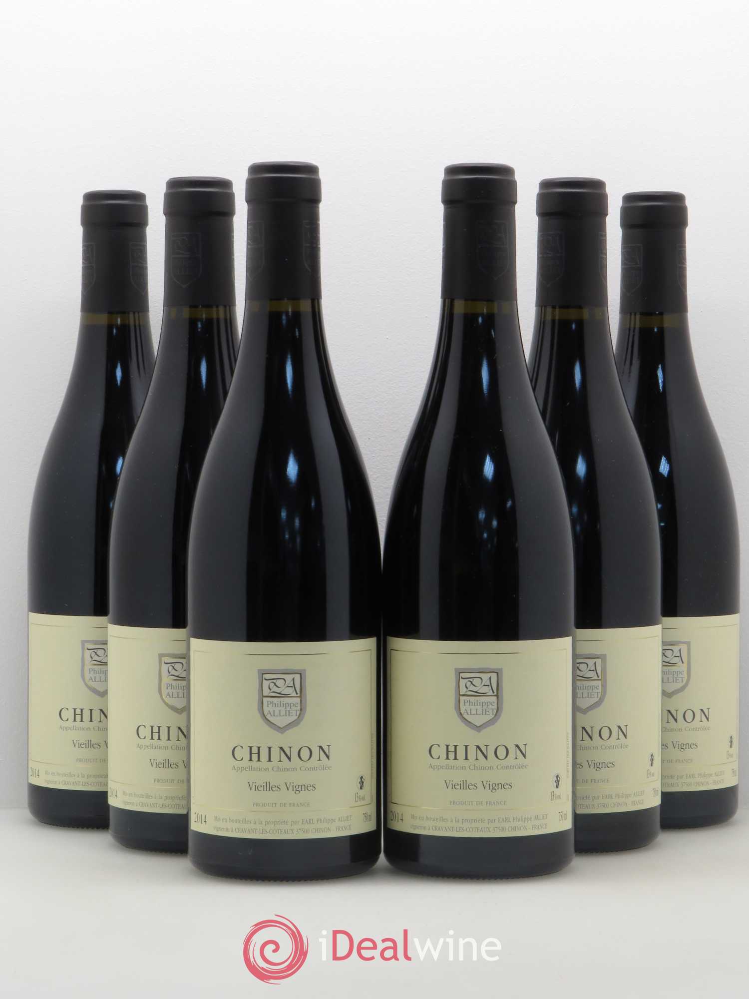 Chinon Vieilles Vignes Philippe Alliet 2014 - Lot de 6 bouteilles - 0