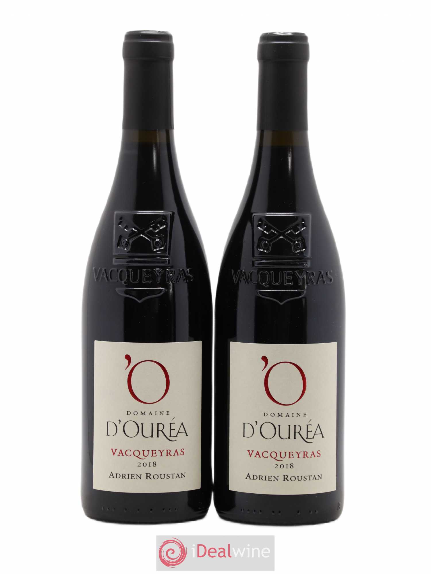 Vacqueyras Domaine D'Ourea (sans prix de réserve) 2018 - Posten von 2 Flaschen - 0