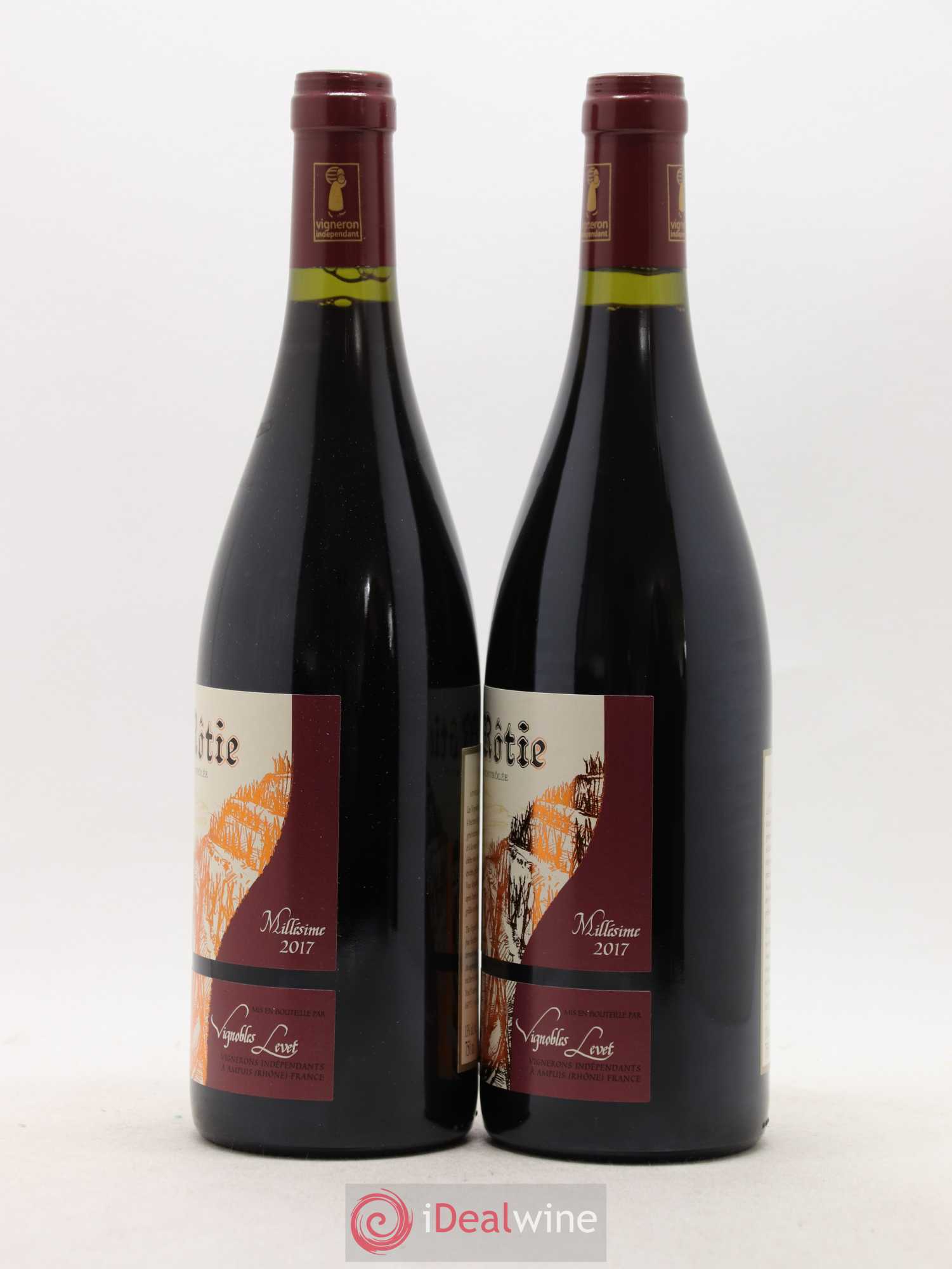Côte-Rôtie Améthyste Vignobles Levet 2017 - Lot de 2 bouteilles - 1