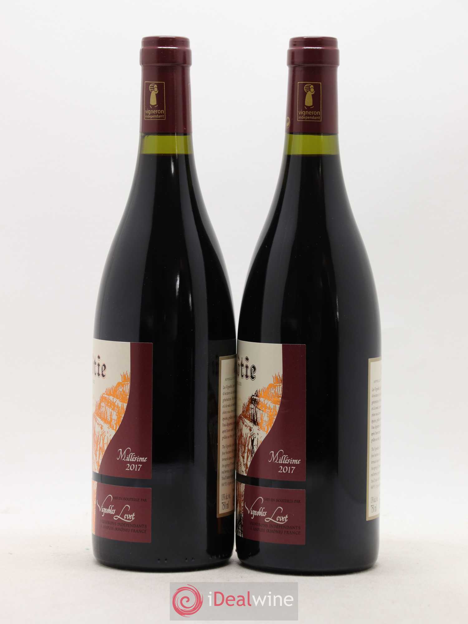 Côte-Rôtie Maestria Vignobles Levet 2017 - Lot de 2 bouteilles - 1