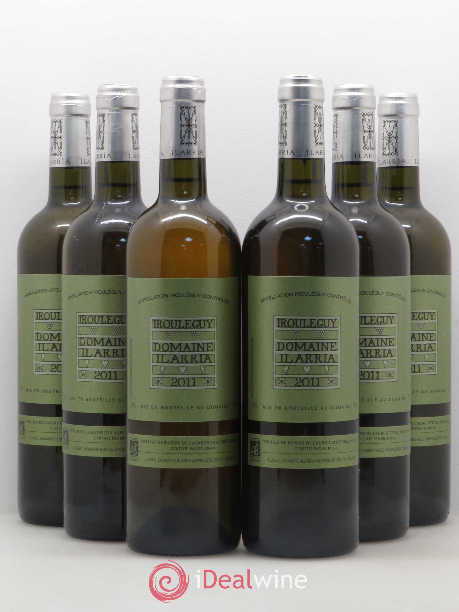 Divers Irouleguy Domaine Ilarria (sans prix de réserve) 2011 - Posten von 6 Flaschen - 0