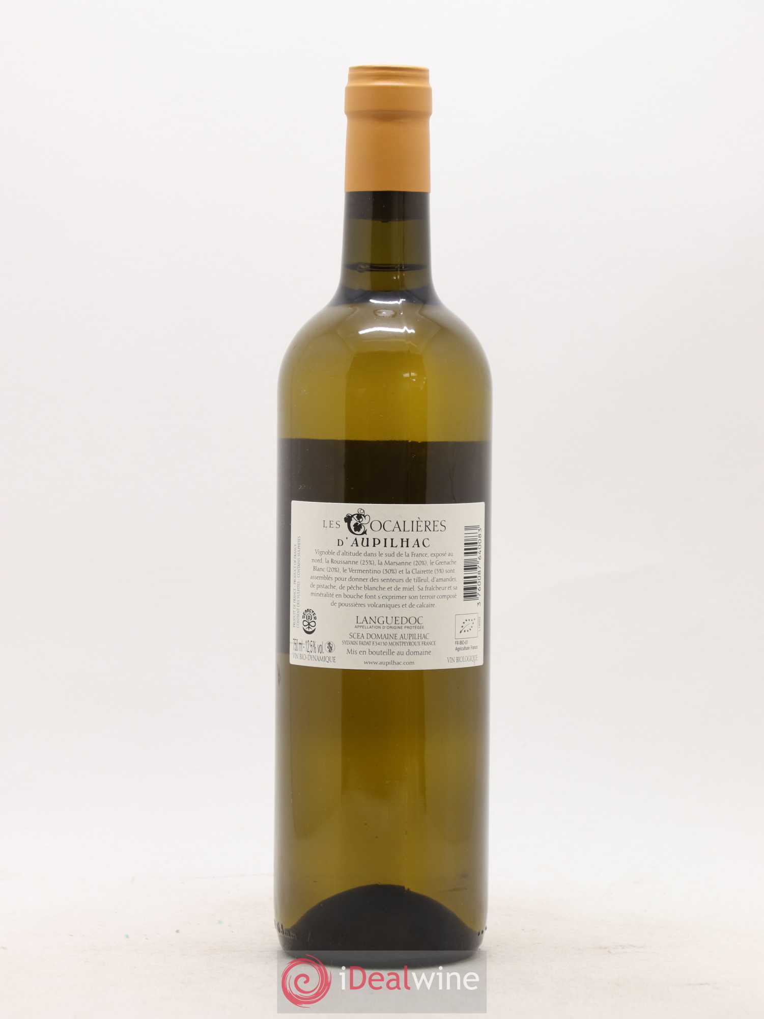 Languedoc Aupilhac (Domaine d') Les Cocalières Sylvain Fadat (sans prix de réserve) 2019 - Lot de 1 bouteille - 1