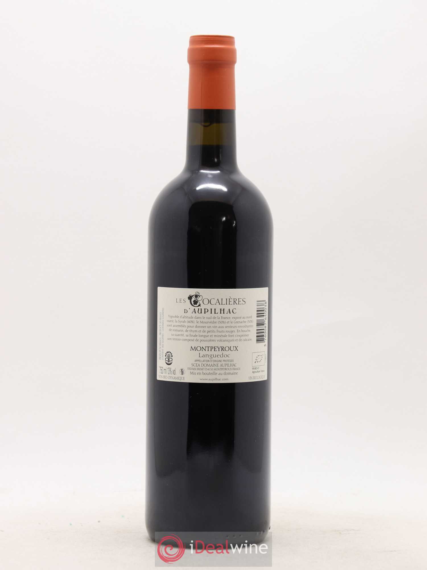 Languedoc - Montpeyroux Aupilhac (Domaine d') Les Cocalières Sylvain Fadat  (sans prix de réserve) 2019 - Lot de 1 bouteille - 1
