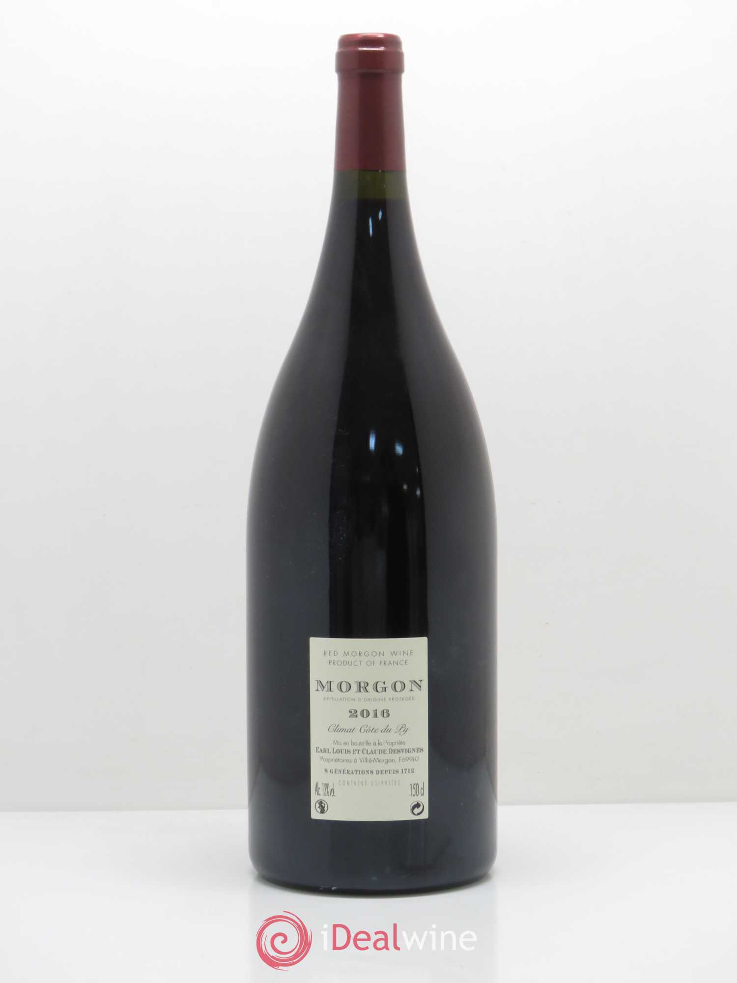 Morgon Côte de Py Javernières Louis-Claude Desvignes (sans prix de réserve) 2016 - Lot de 1 magnum - 1