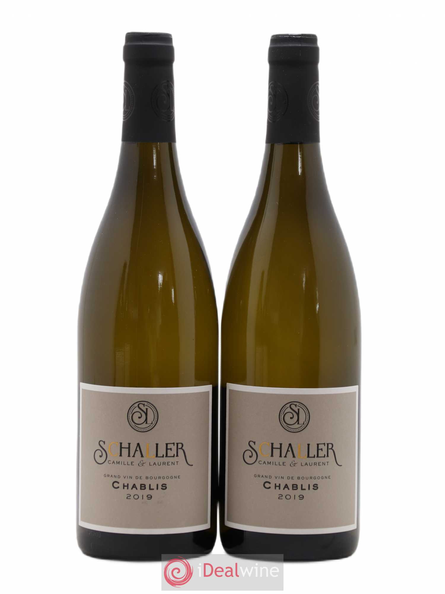 Chablis Camille Et Laurent Schaller (sans prix de réserve) 2019 - Posten von 2 Flaschen - 0