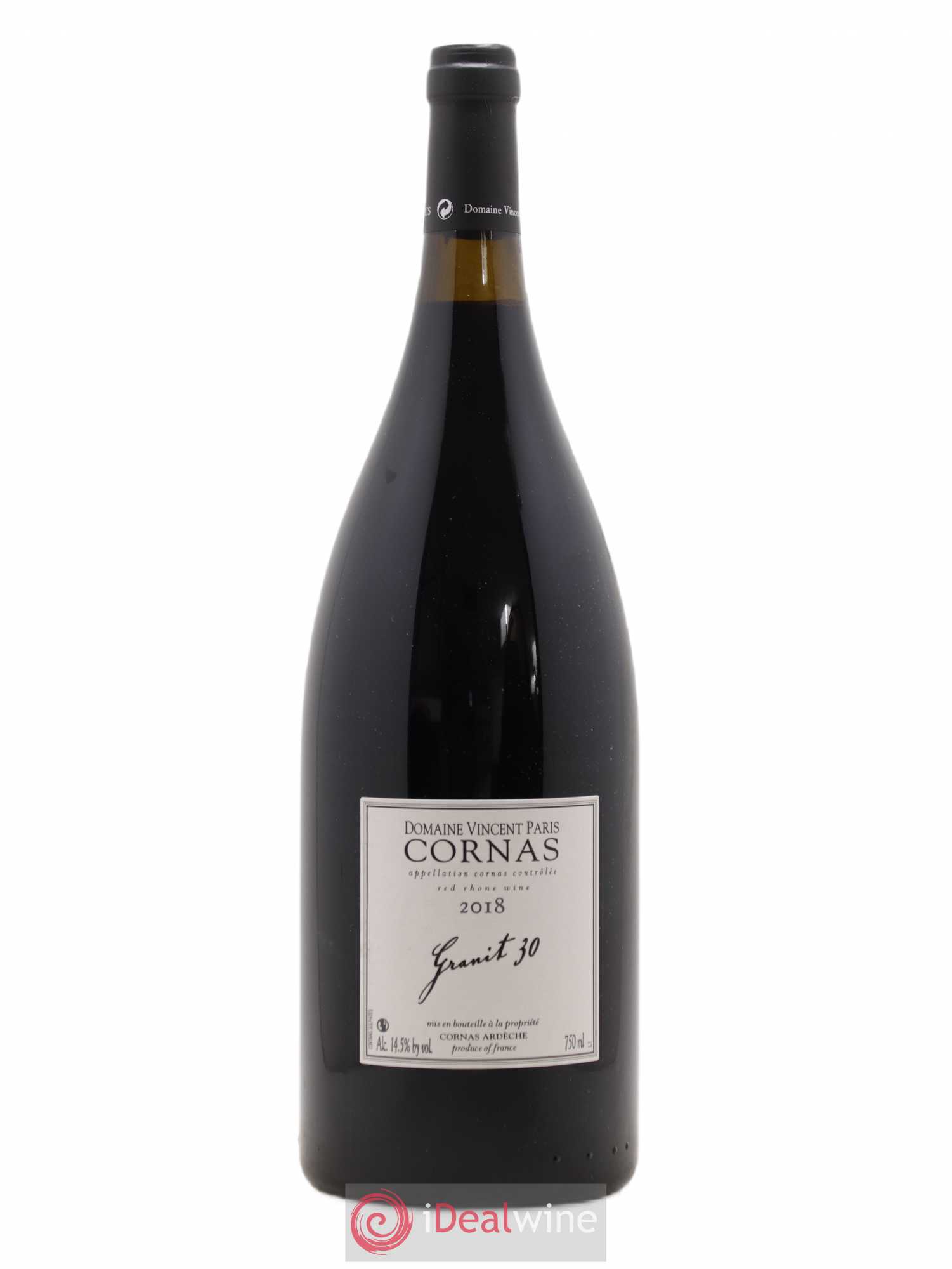 Cornas Granit 30 Vincent Paris 2018 - Lot de 1 magnum - 0